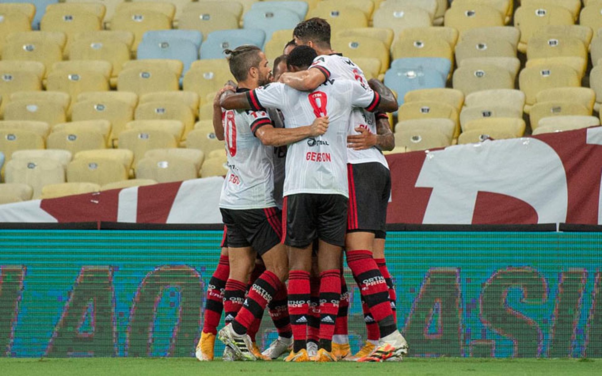 Comemoração - Fluminense x Flamengo