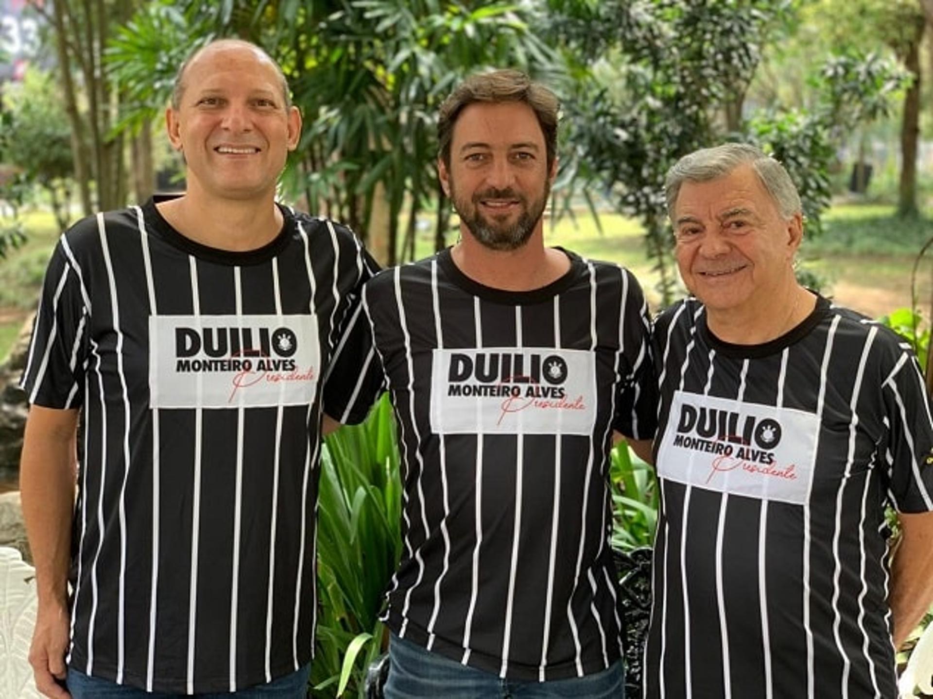Wagnão, Duílio Monteiro Alves e Elie Werdo - Corinthians
