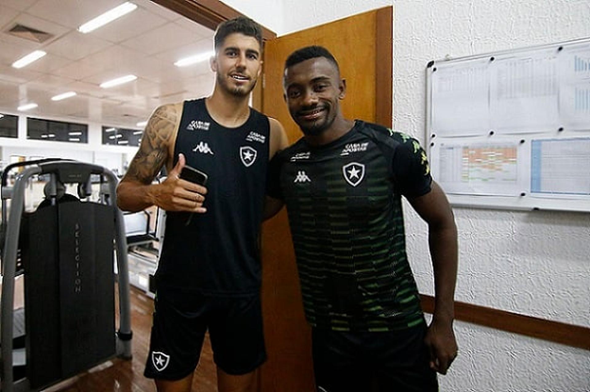 Pedro Raul e Kalou - Botafogo