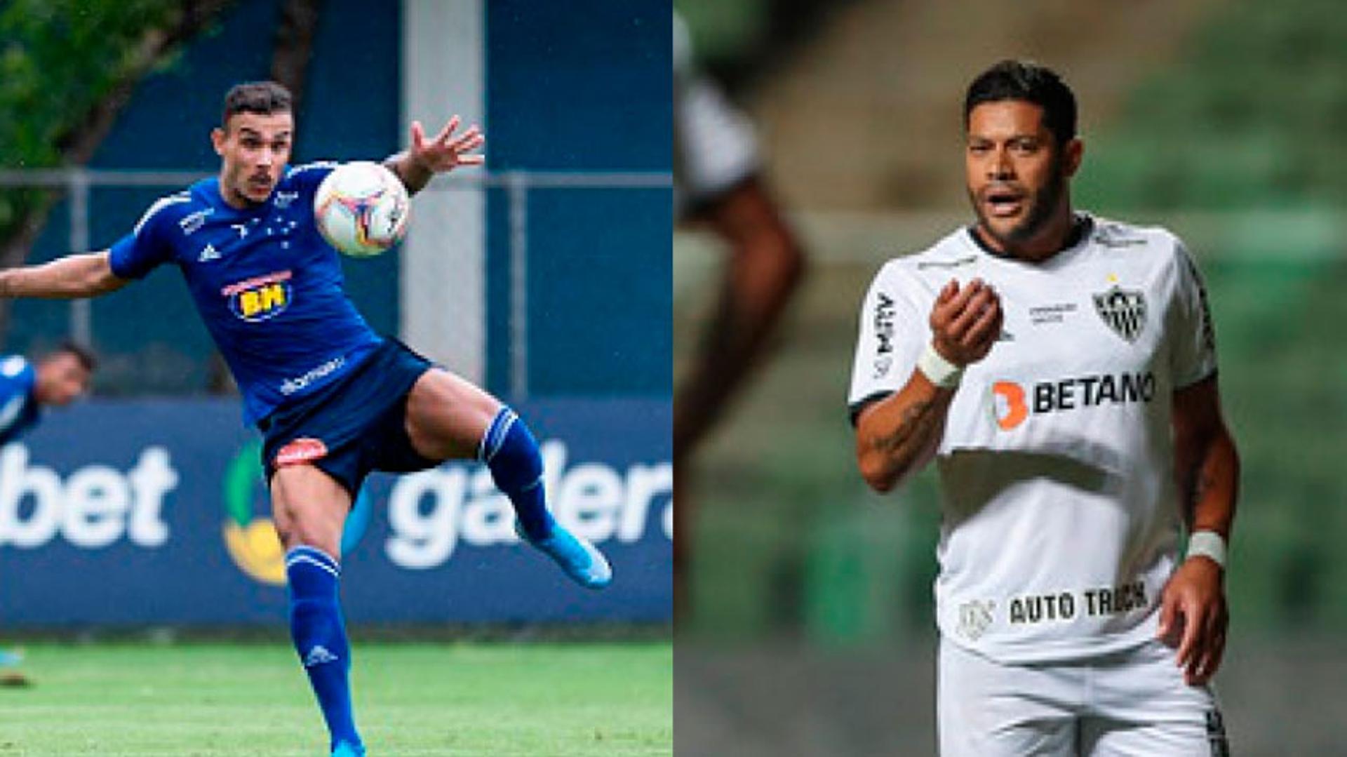 Hulk (Atlético-MG) e Pottker (Cruzeiro).