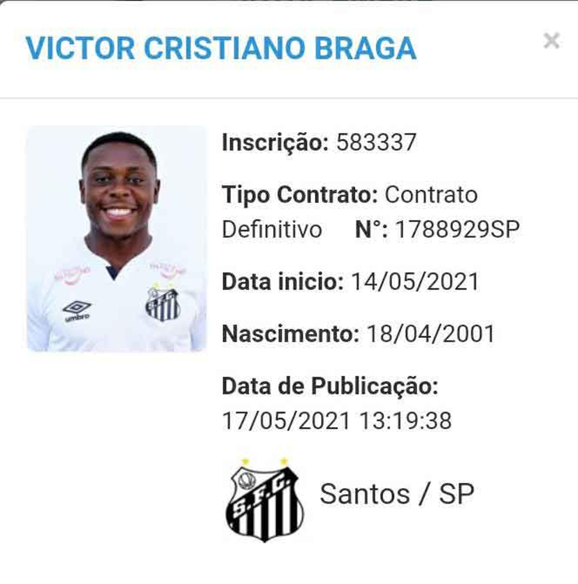 Victor Braga - Santos