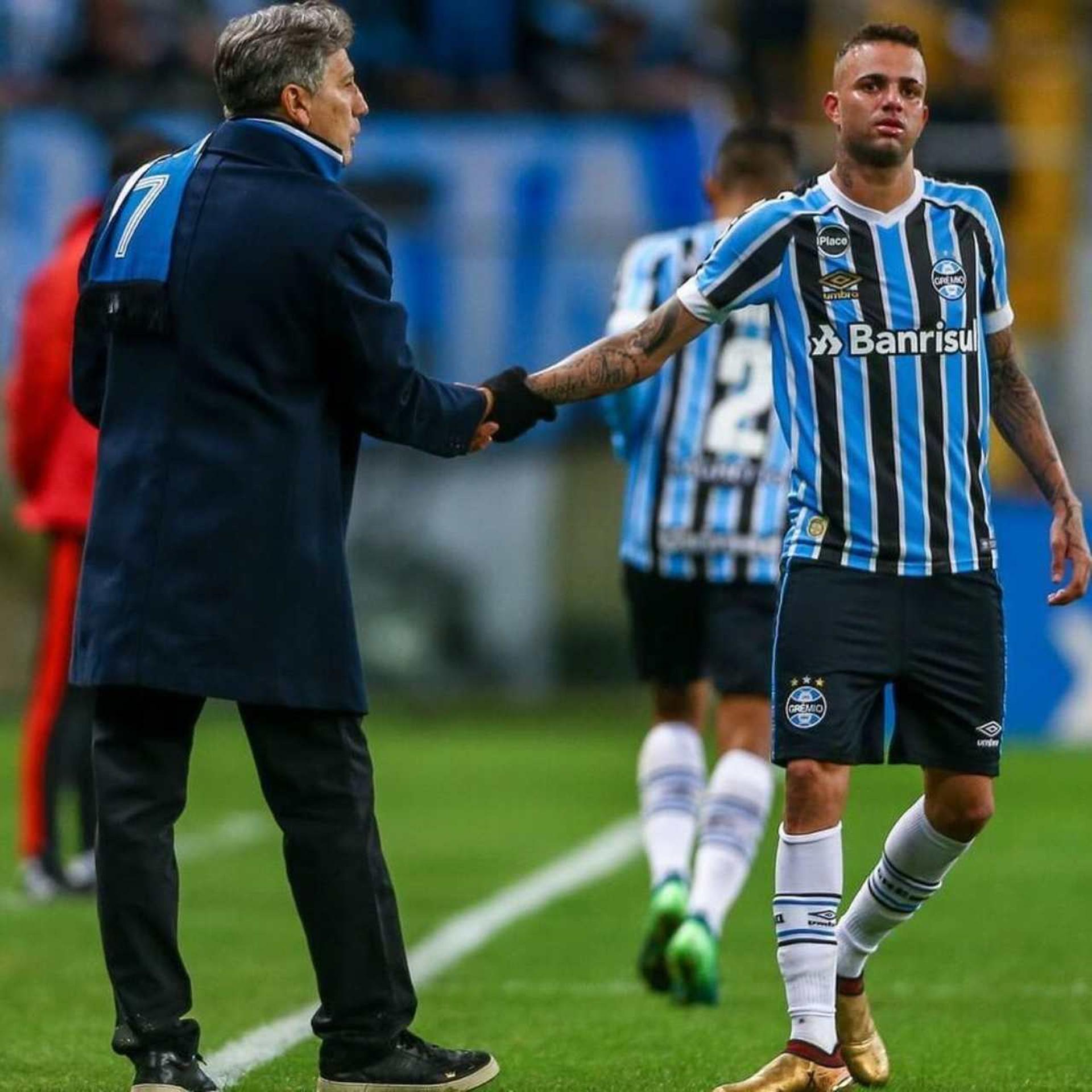 Atualmente no Corinthians, Luan viveu o melhor momento da carreira no Grêmio e dirigido por Renato Gaúcho