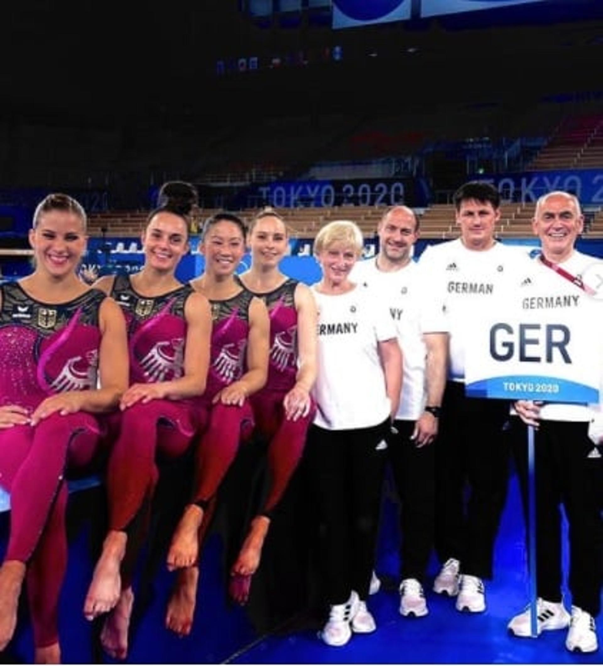Equipe alemã de ginástica