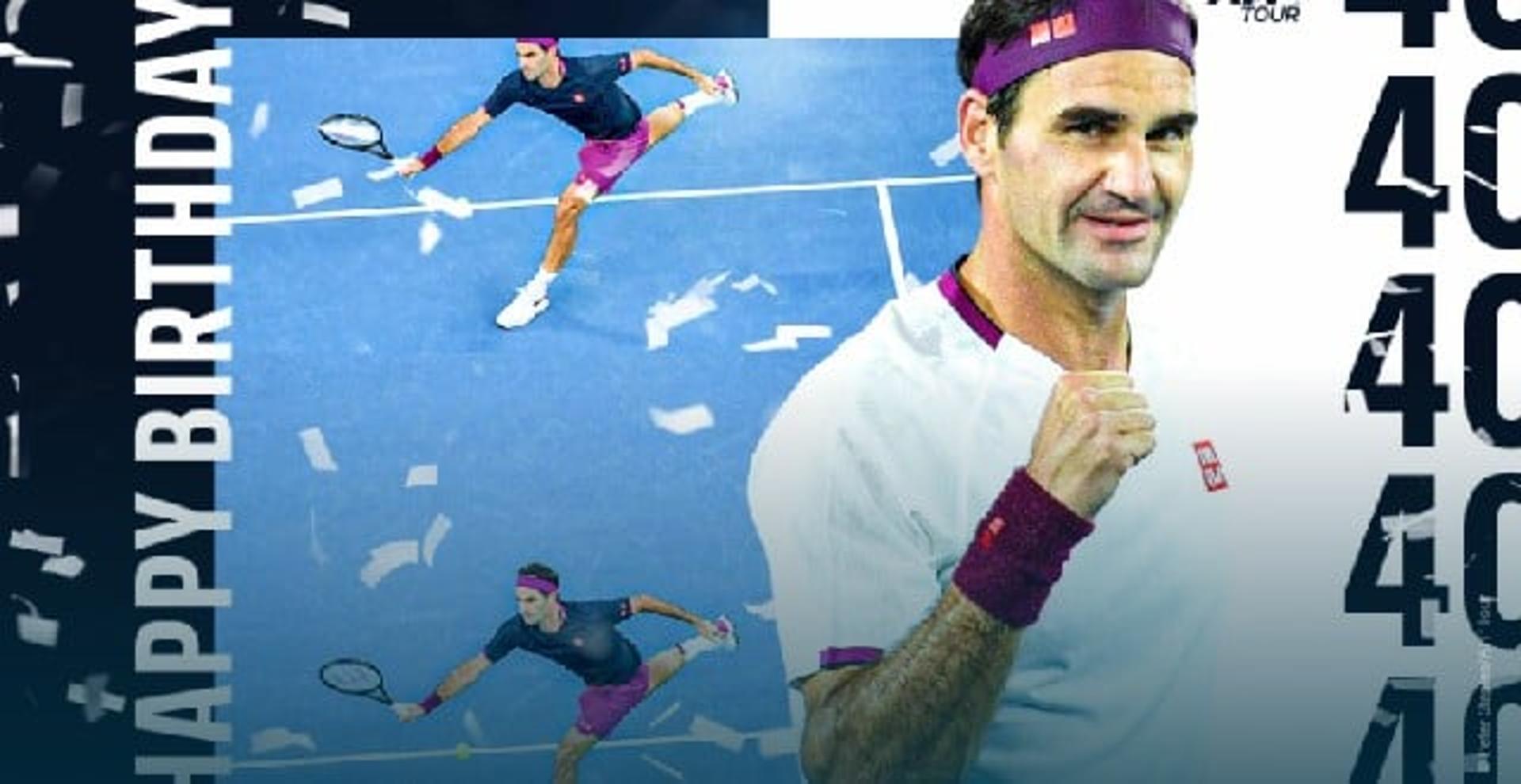 Tributo 40 anos Federer