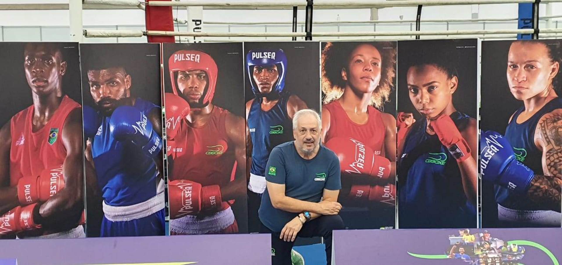 O Presidente da Confederação Brasileira de Boxe, Marcos Cândido de Brito, que, embora tenha assumido a presidência este ano, integra a entidade desde 2009