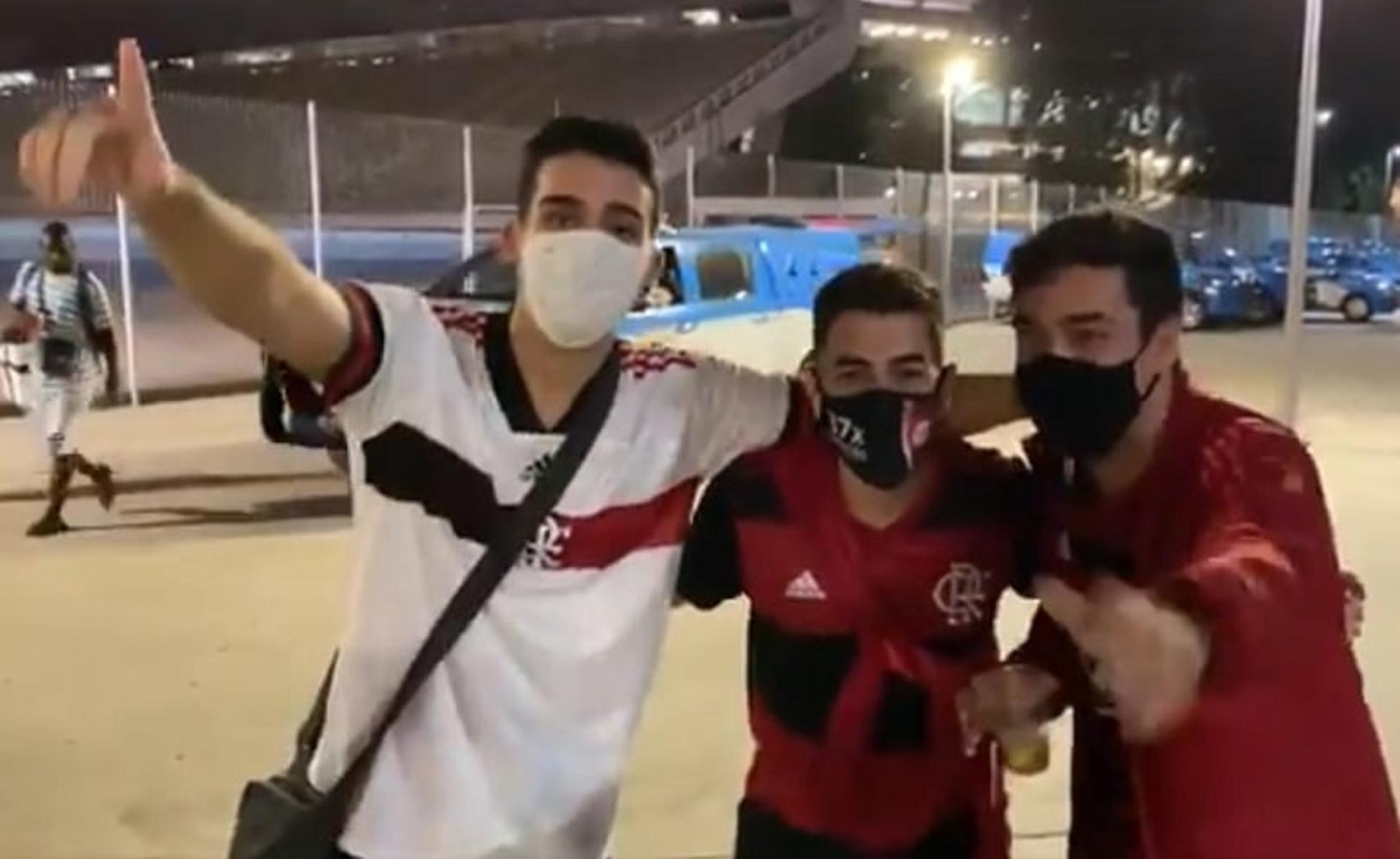 Torcida do Flamengo - Flamengo x Grêmio