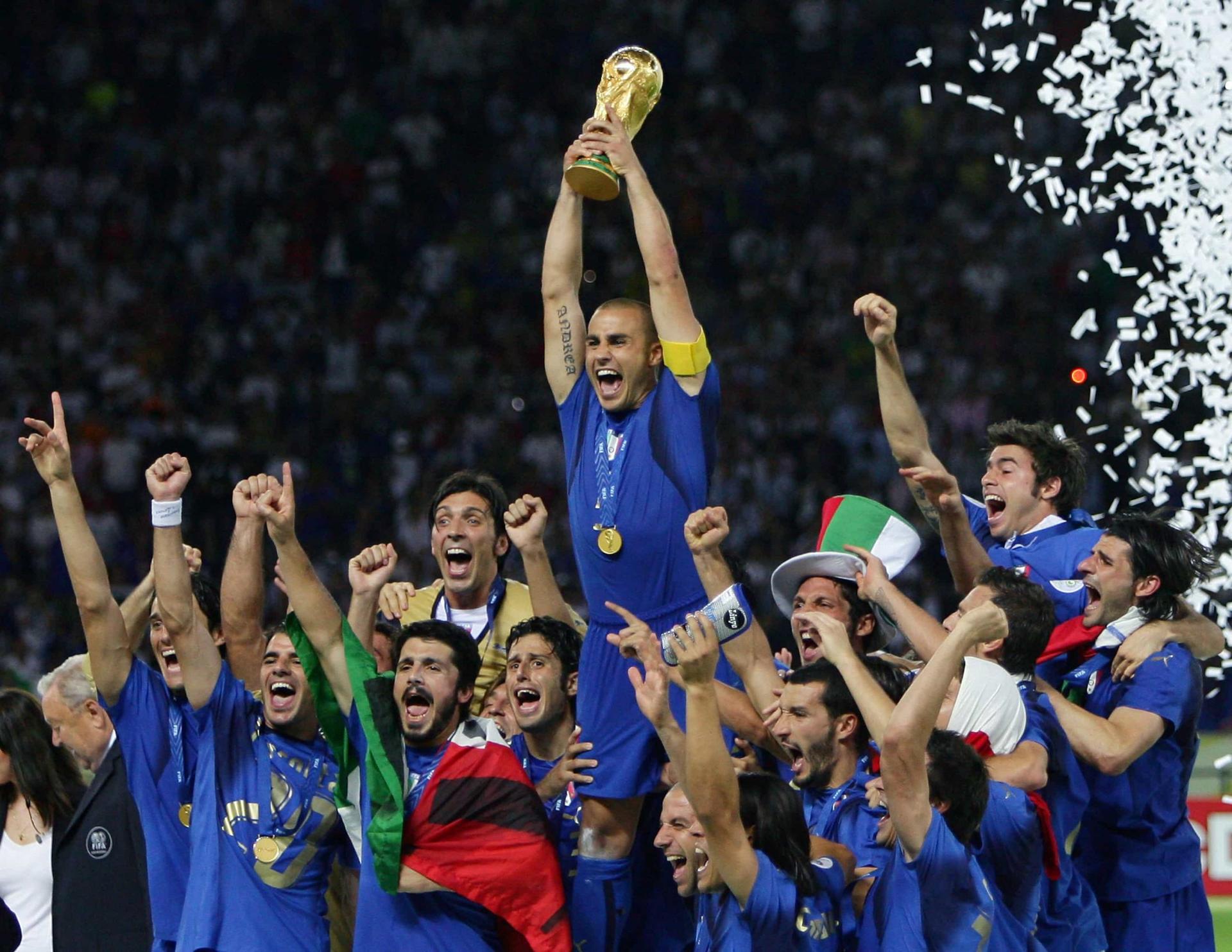 Itália campeã do mundo em 2006