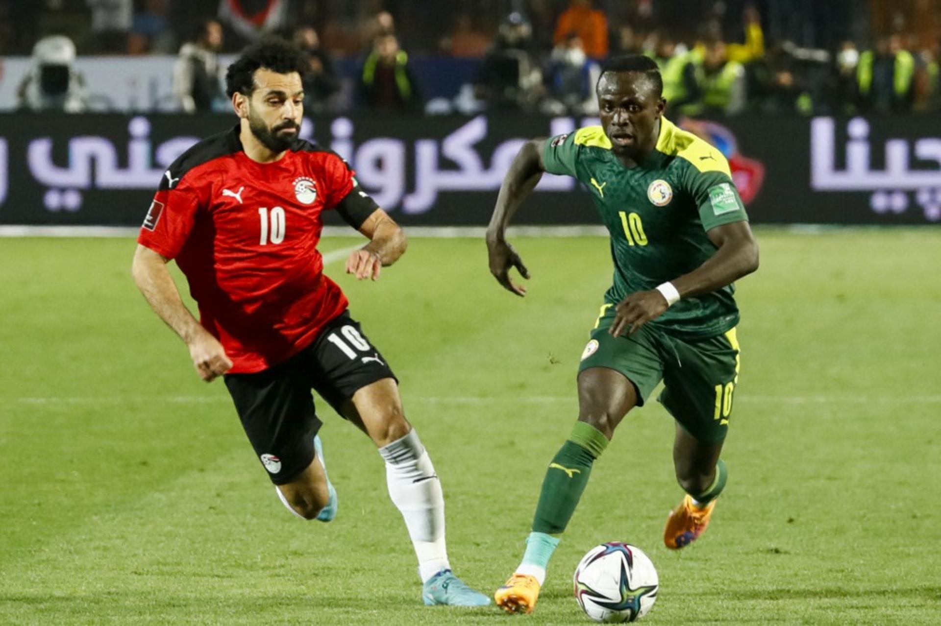 Egito x Senegal - Salah e Mané