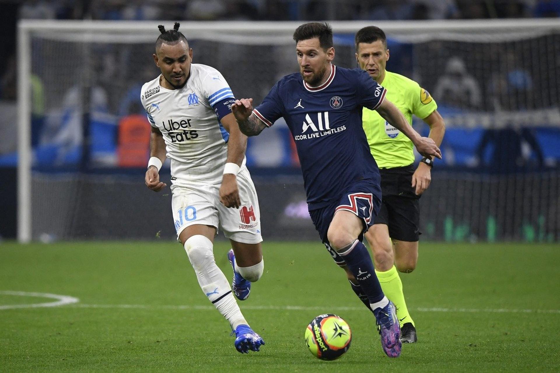 Olympique de Marseille x PSG - Dimitri Payet e Lionel Messi