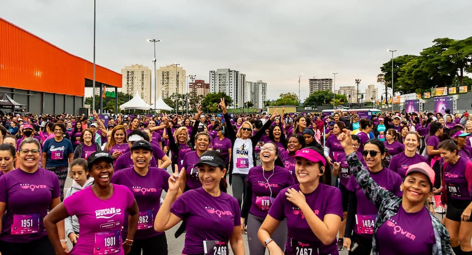 Três mil mulheres participarão da Girl Power Run, em Vitória, neste domingo (15). (Divulgação)