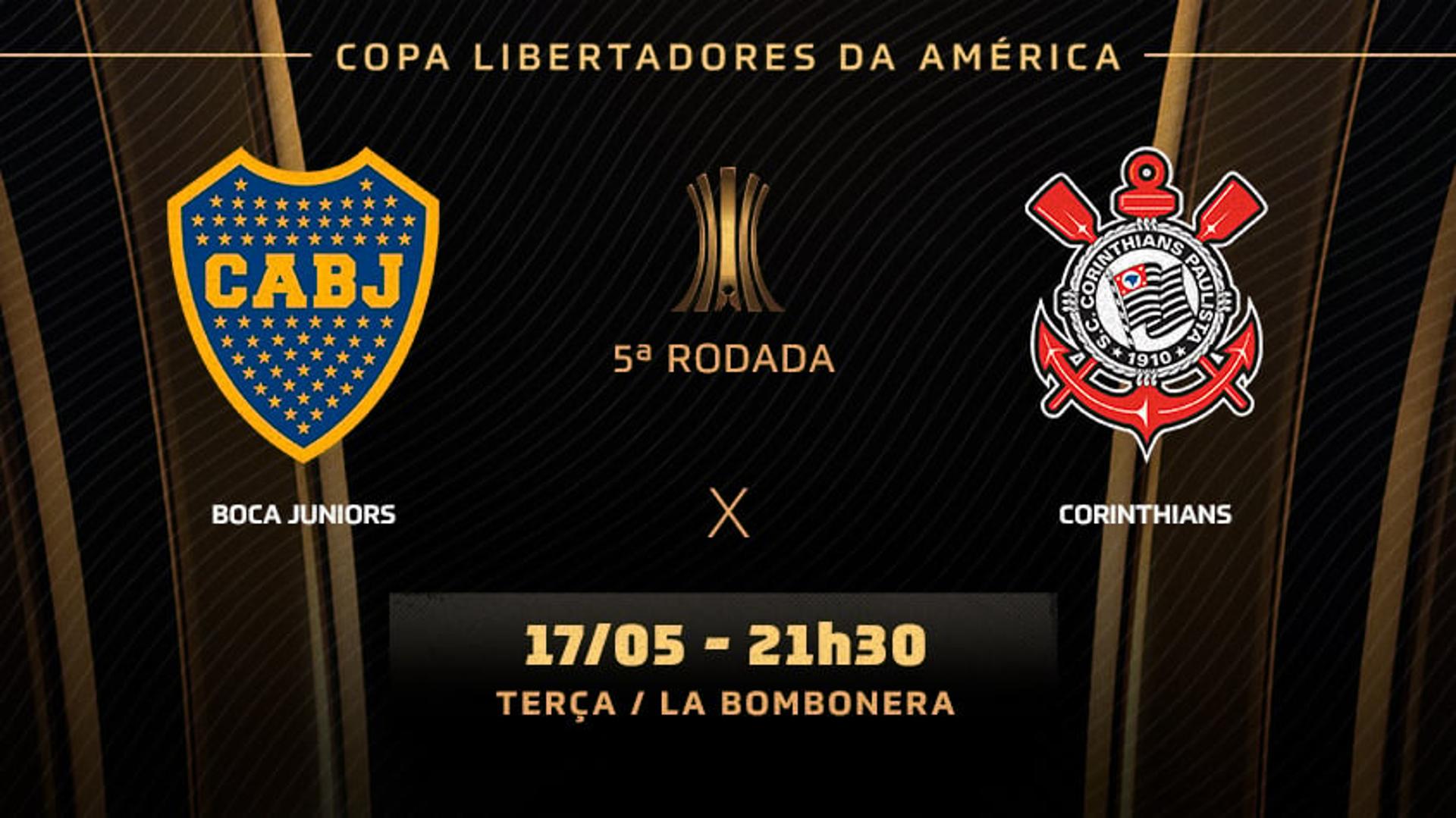 Chamada - Boca Juniors x Corinthians