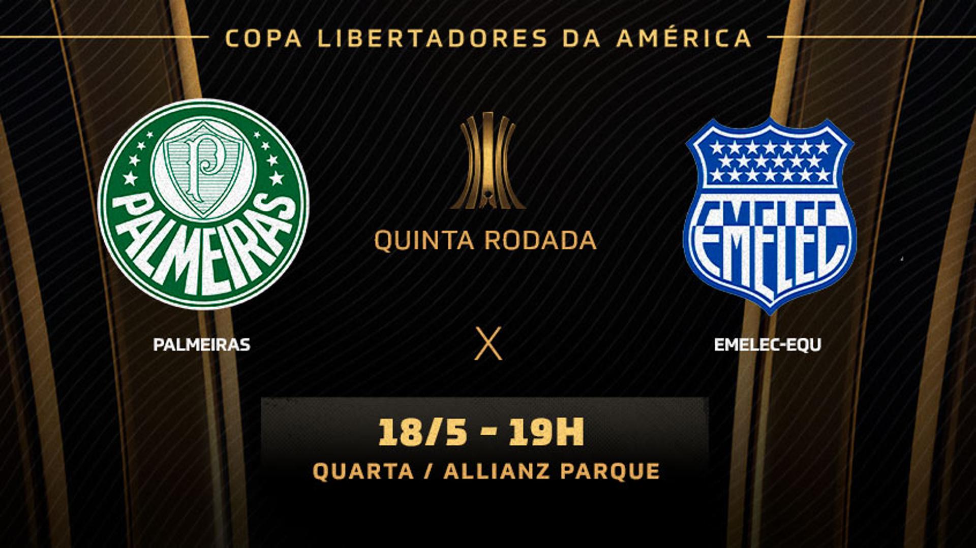 Palmeiras x Emelec-EQU