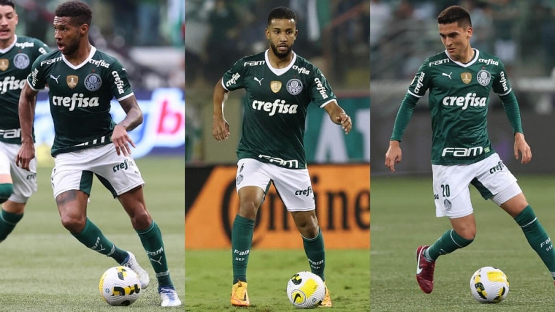 Montagem - Wesley, Jorge e Atuesta - Palmeiras