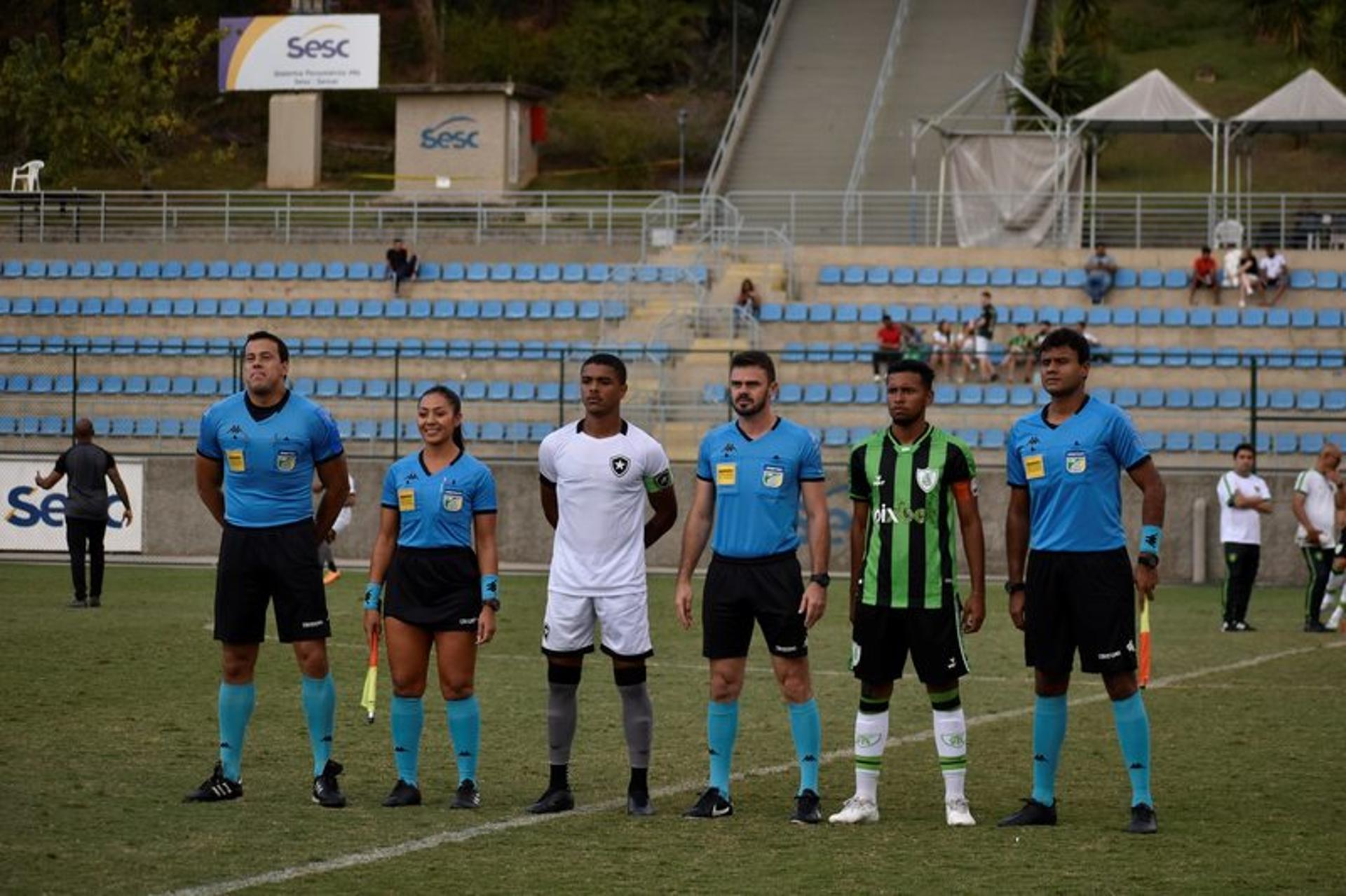 América-MG x Botafogo - Sub-20