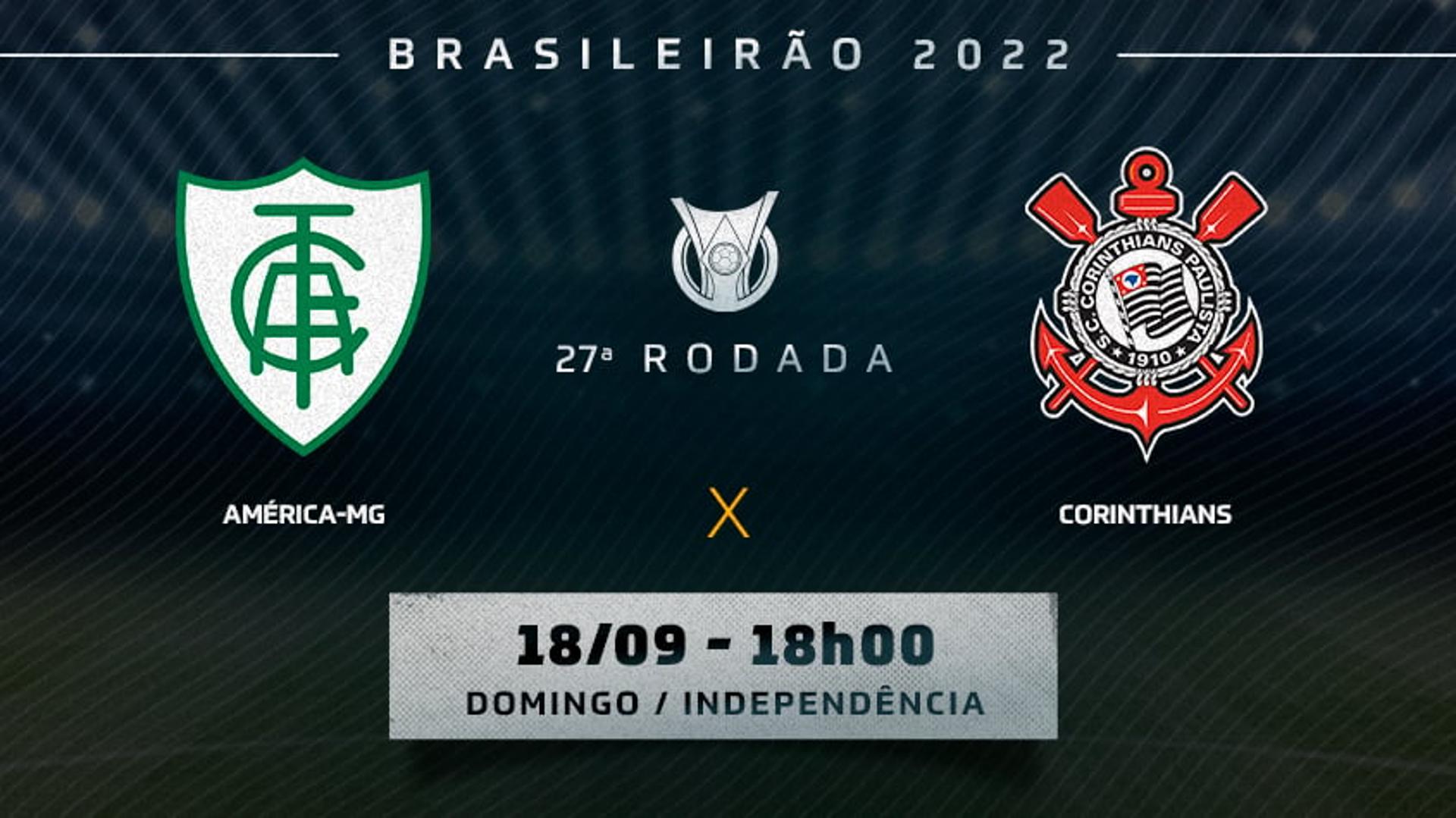 América-MG x Corinthians