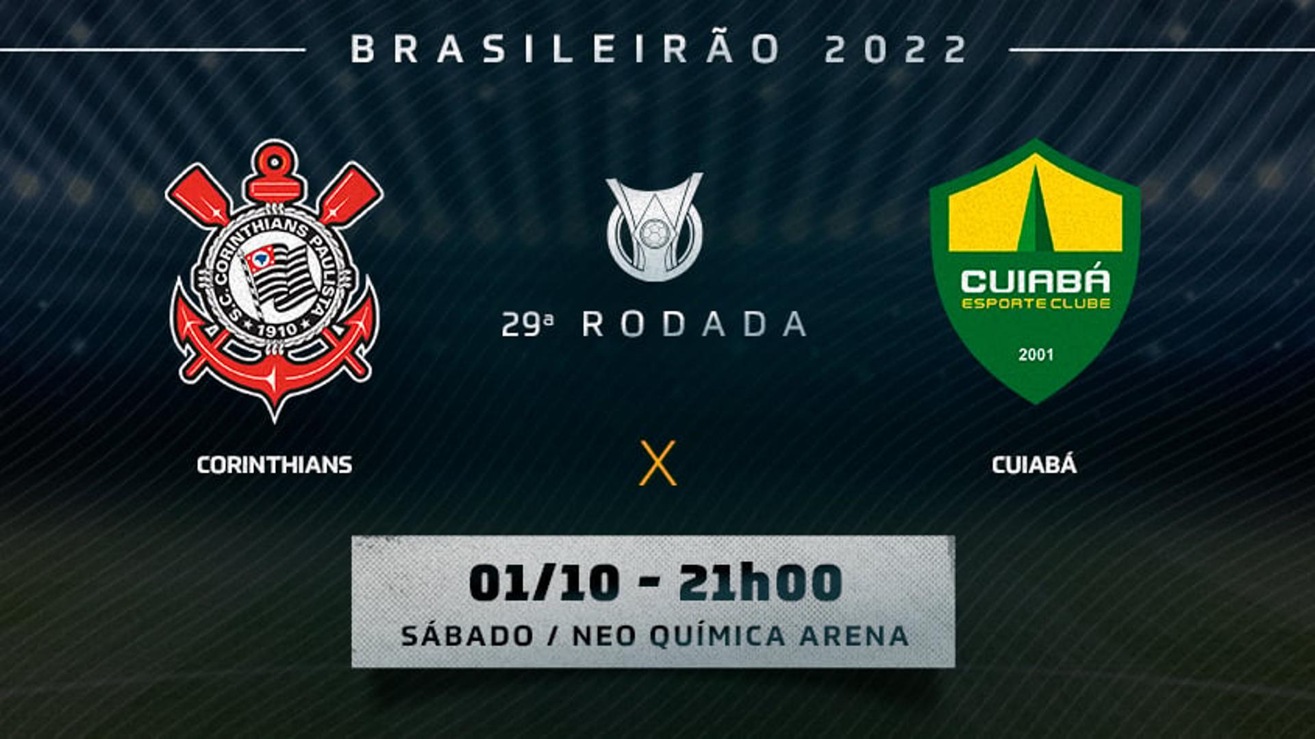 Chamada - Corinthians x Cuiabá