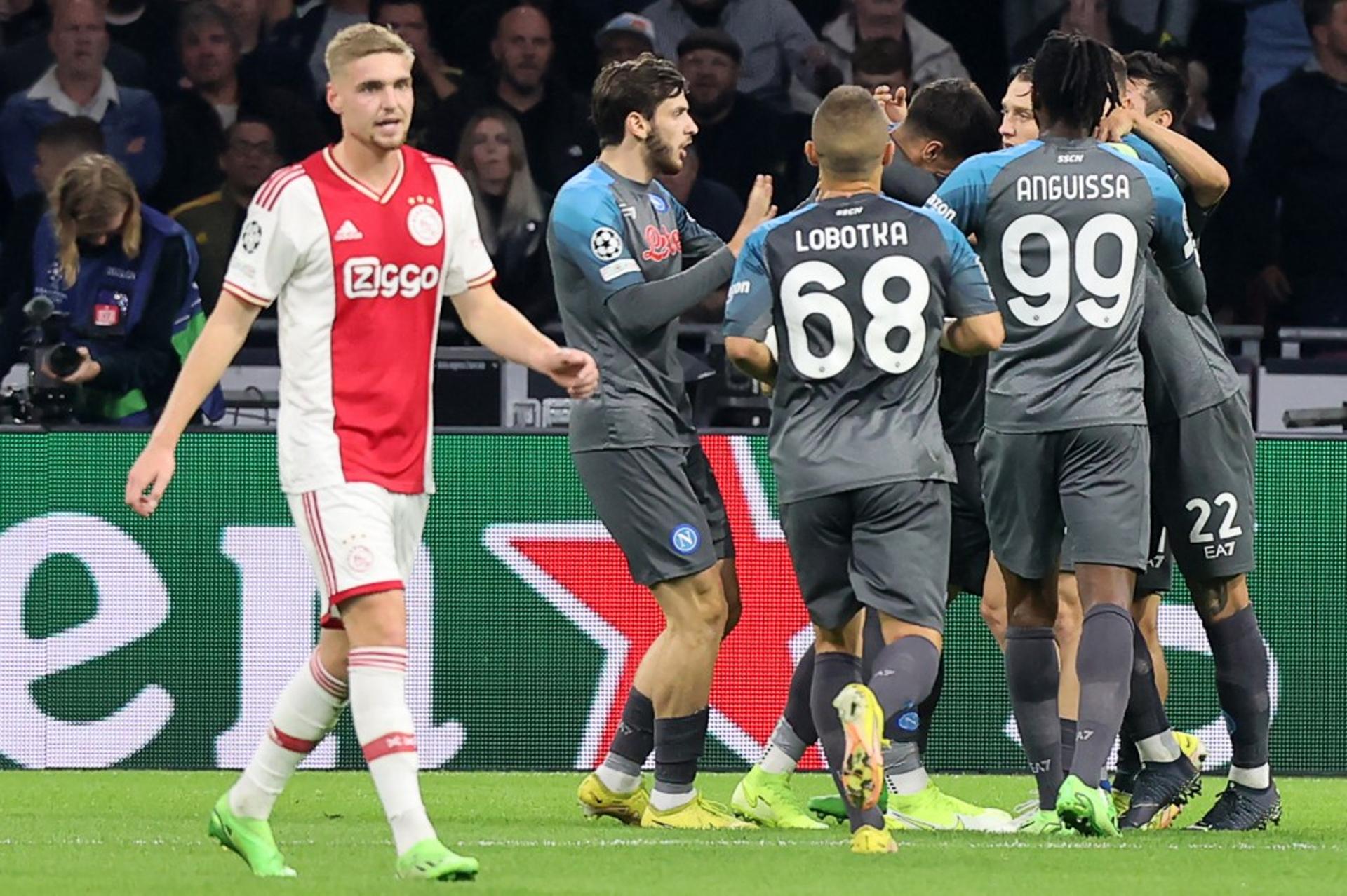 Ajax x Napoli