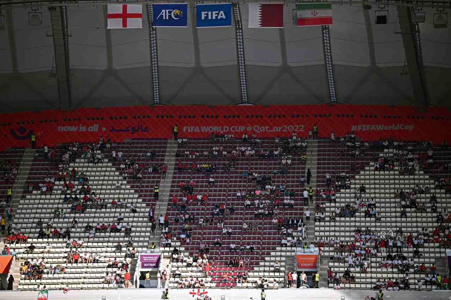 Estádio Internacional Khalifa - Inglaterra x Irã