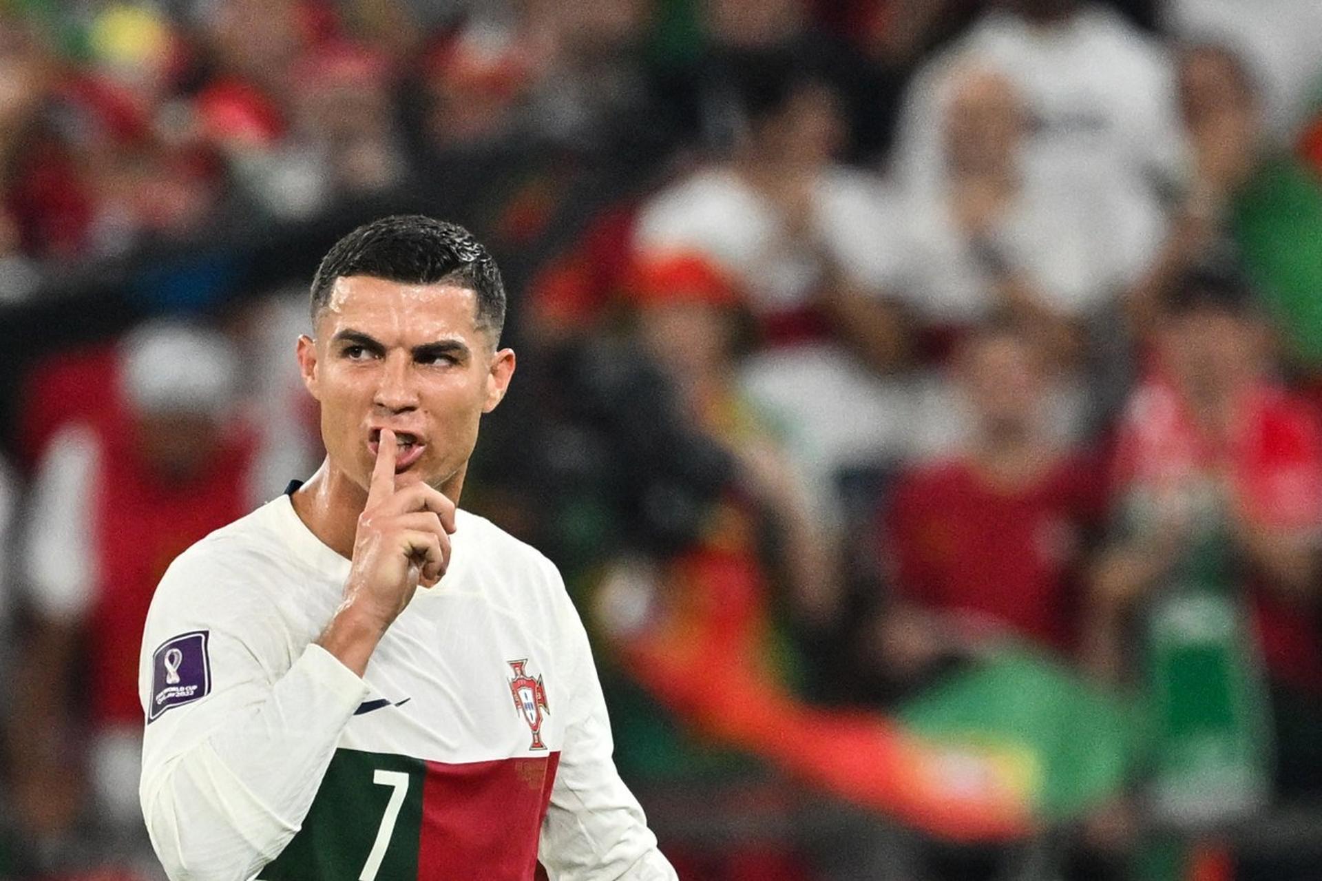 Cristiano Ronaldo irritado - Portugal x Coreia do Sul