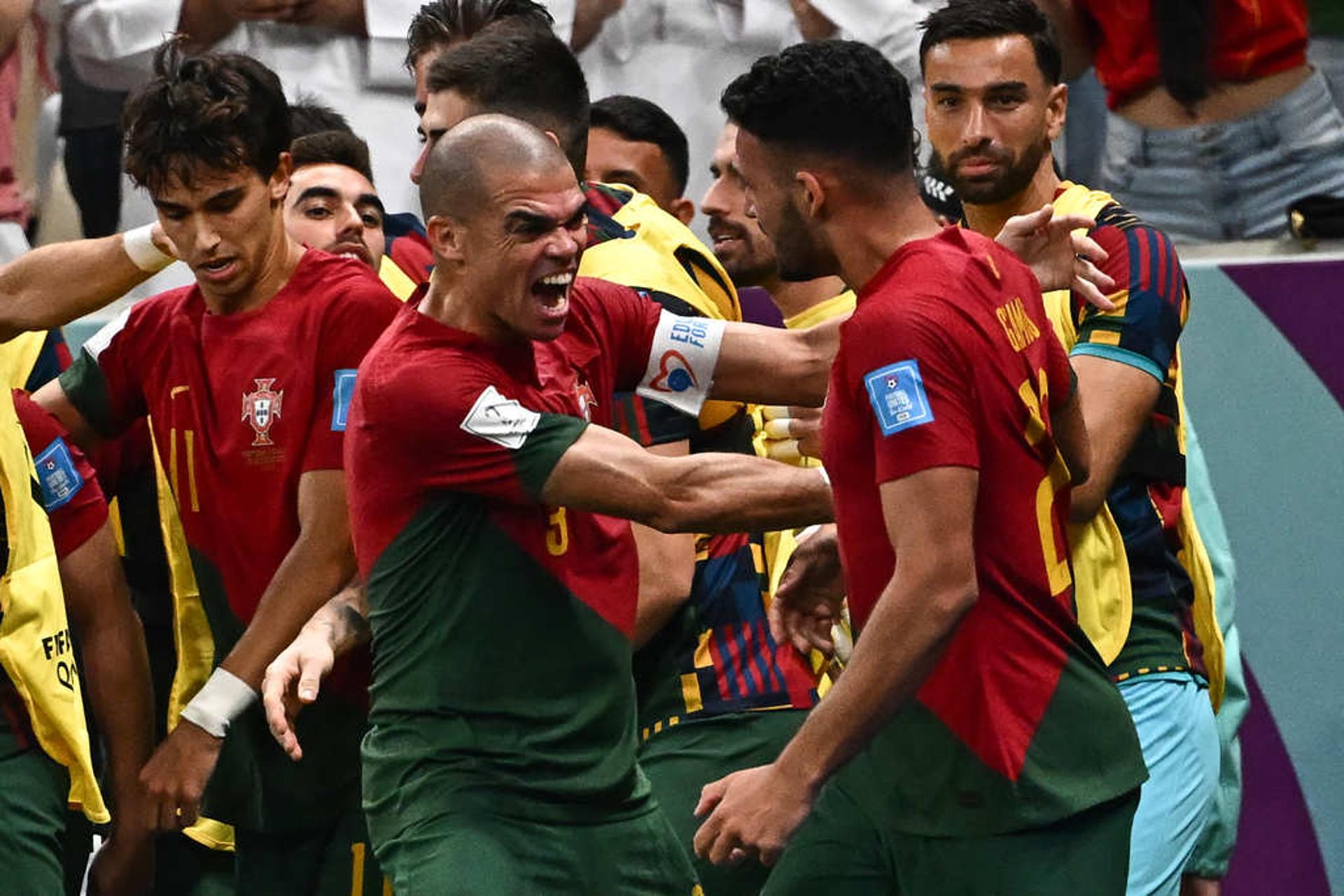 Portugal x Suíça - Gonçalo Ramos Pepe Portugal  -