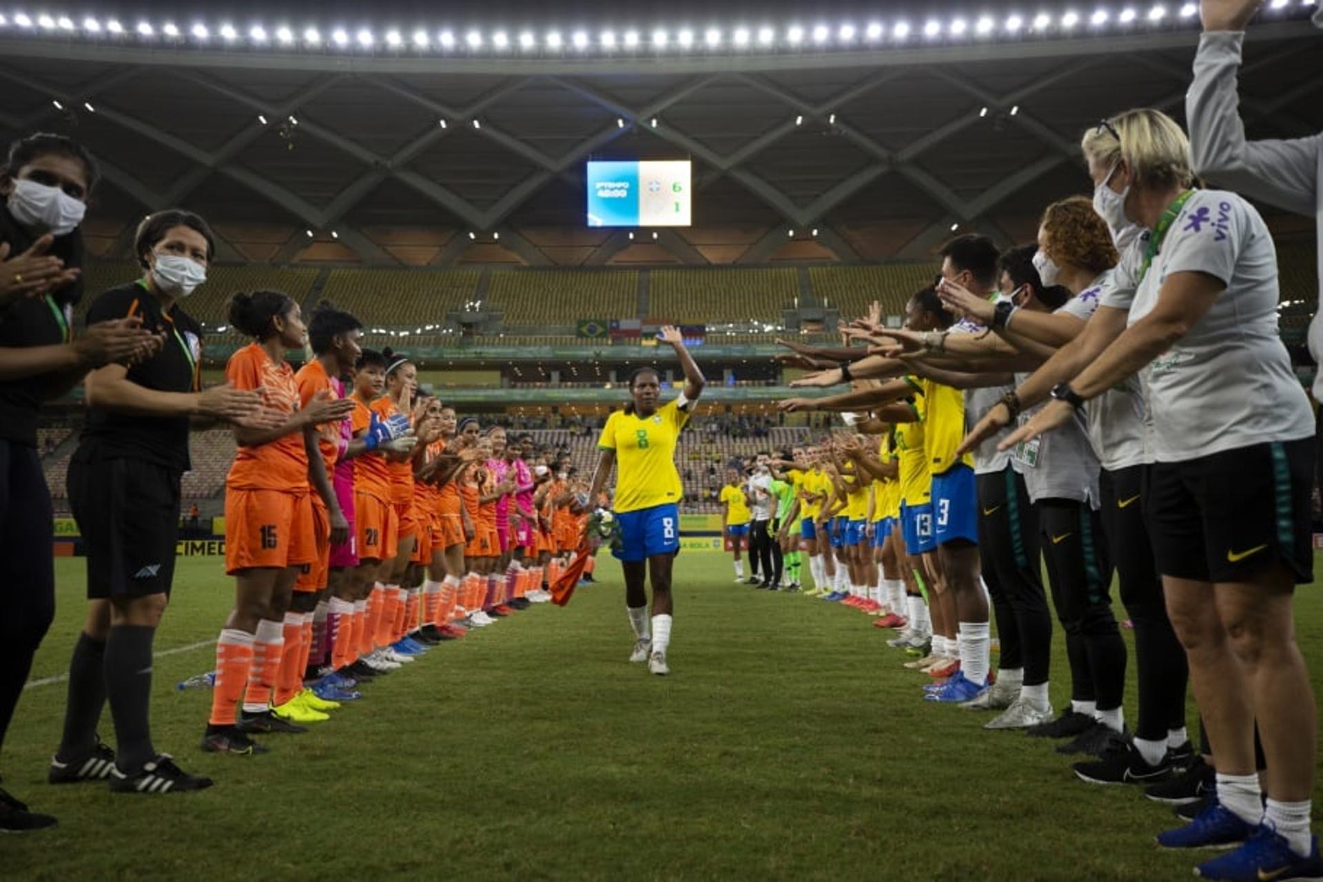 Formiga é uma das jogadoras mais importantes da história do futebol feminino mundial