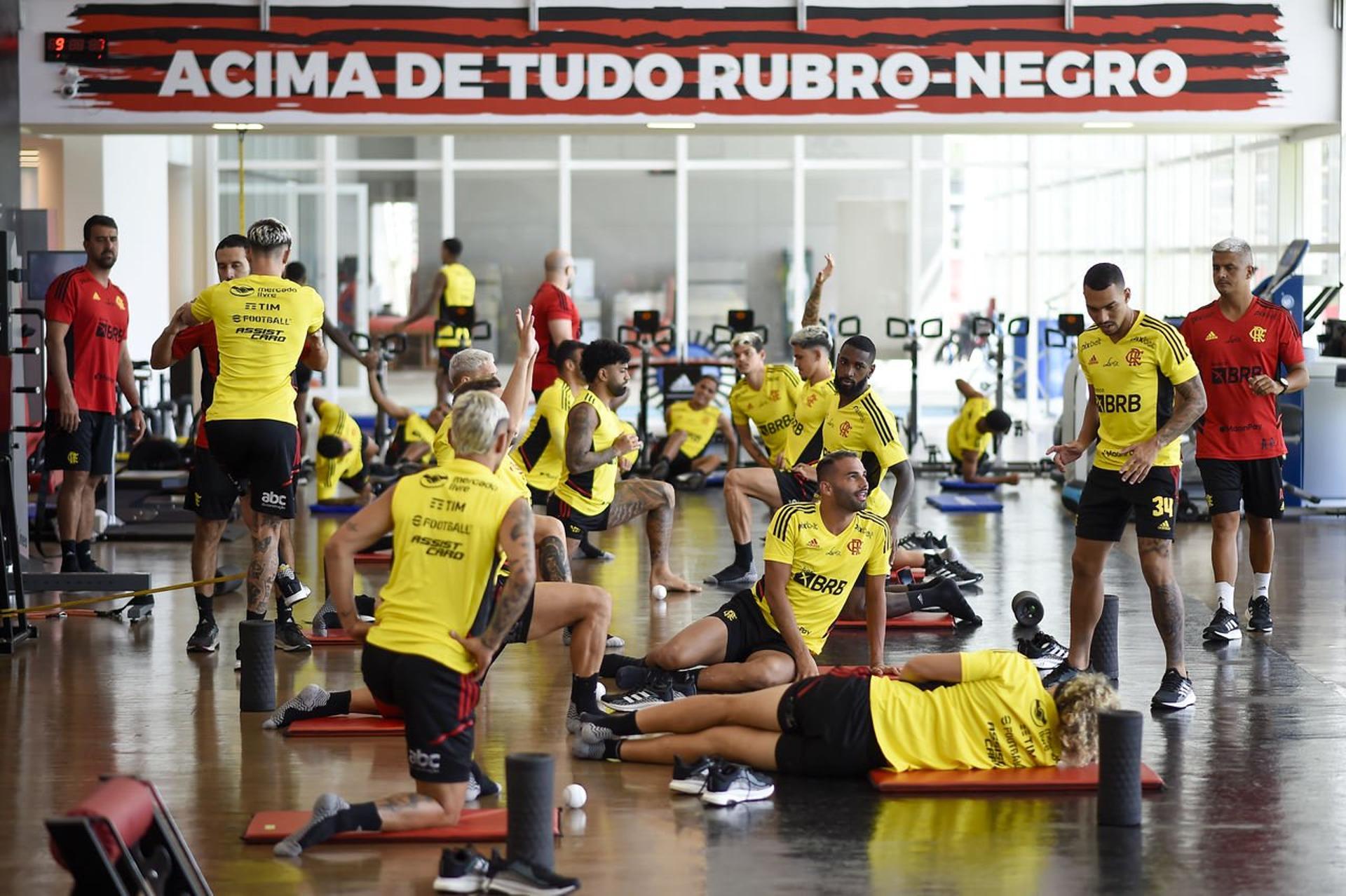 Elenco Treino do Flamengo