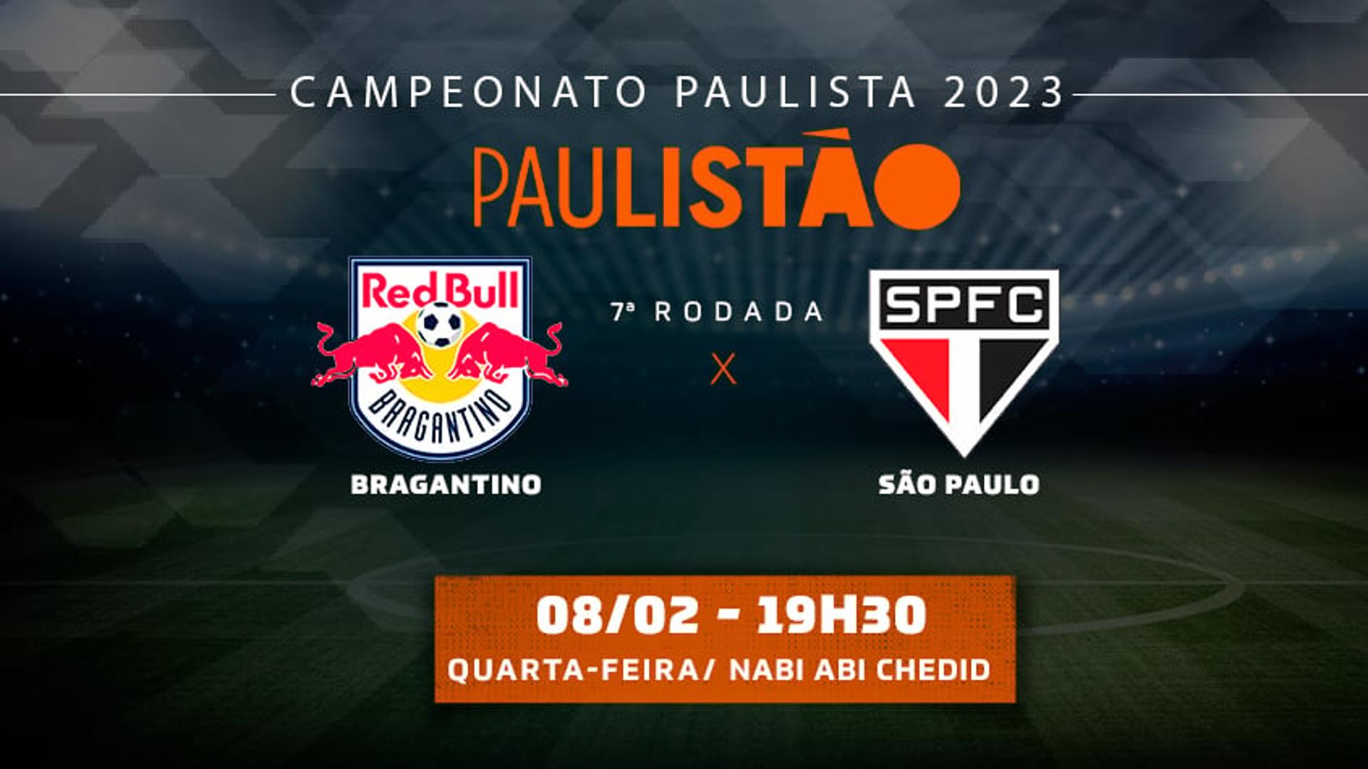 Bragantino x São Paulo