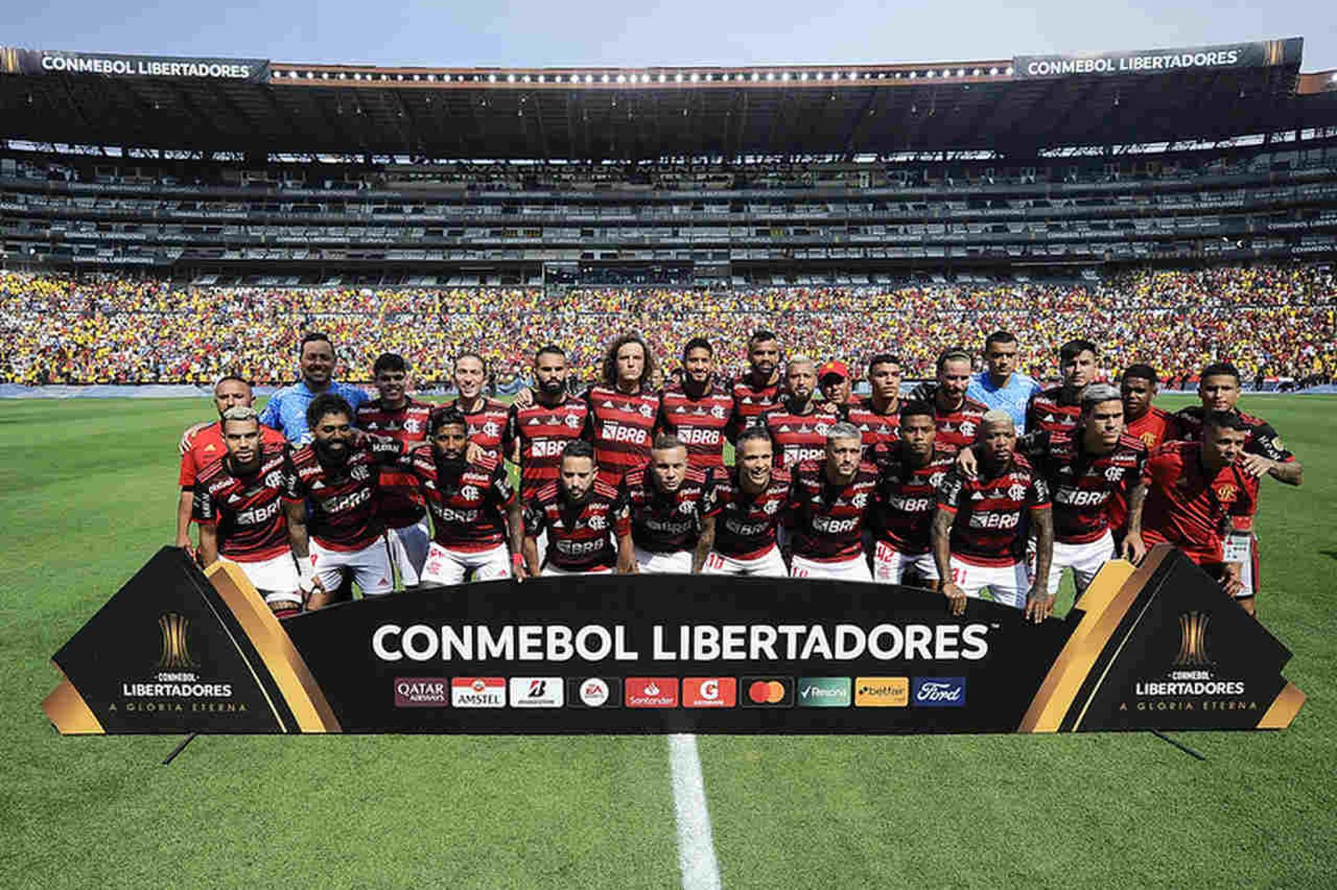Flamengo Libertadores Time Elenco Posado