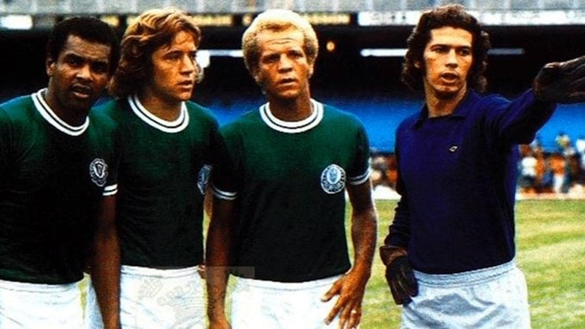 Segunda Academia - Palmeiras: Luis Pereira, Leivinha, Ademir da Guia e Leão