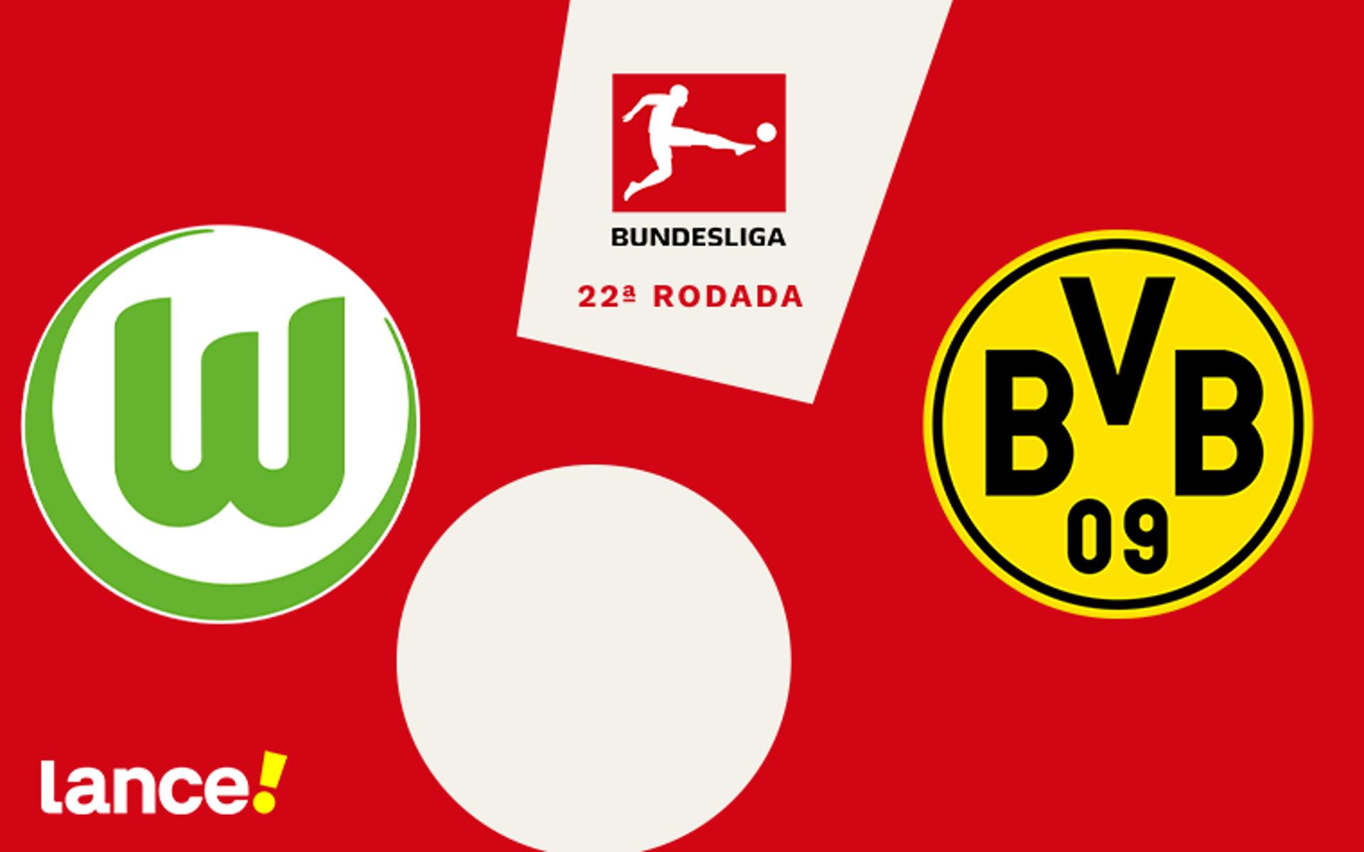Wolfsburg x Borussia Dortmund &#8211; 22ª rodada da Bundesliga