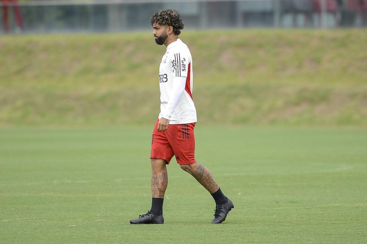 Gabigol tem retorno a normalidade nos treinos do Flamengo definido; entenda programação
