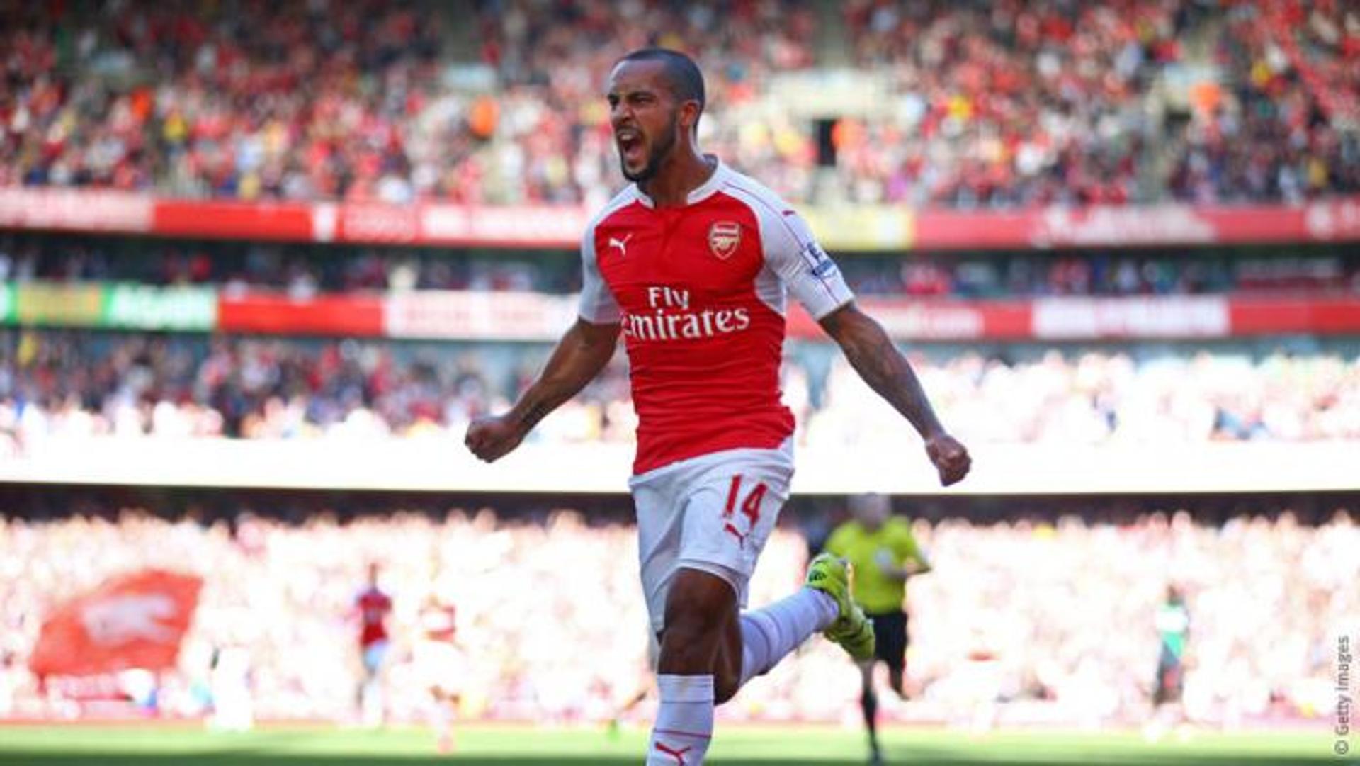 Walcott (Foto: Reprodução/Twitter)