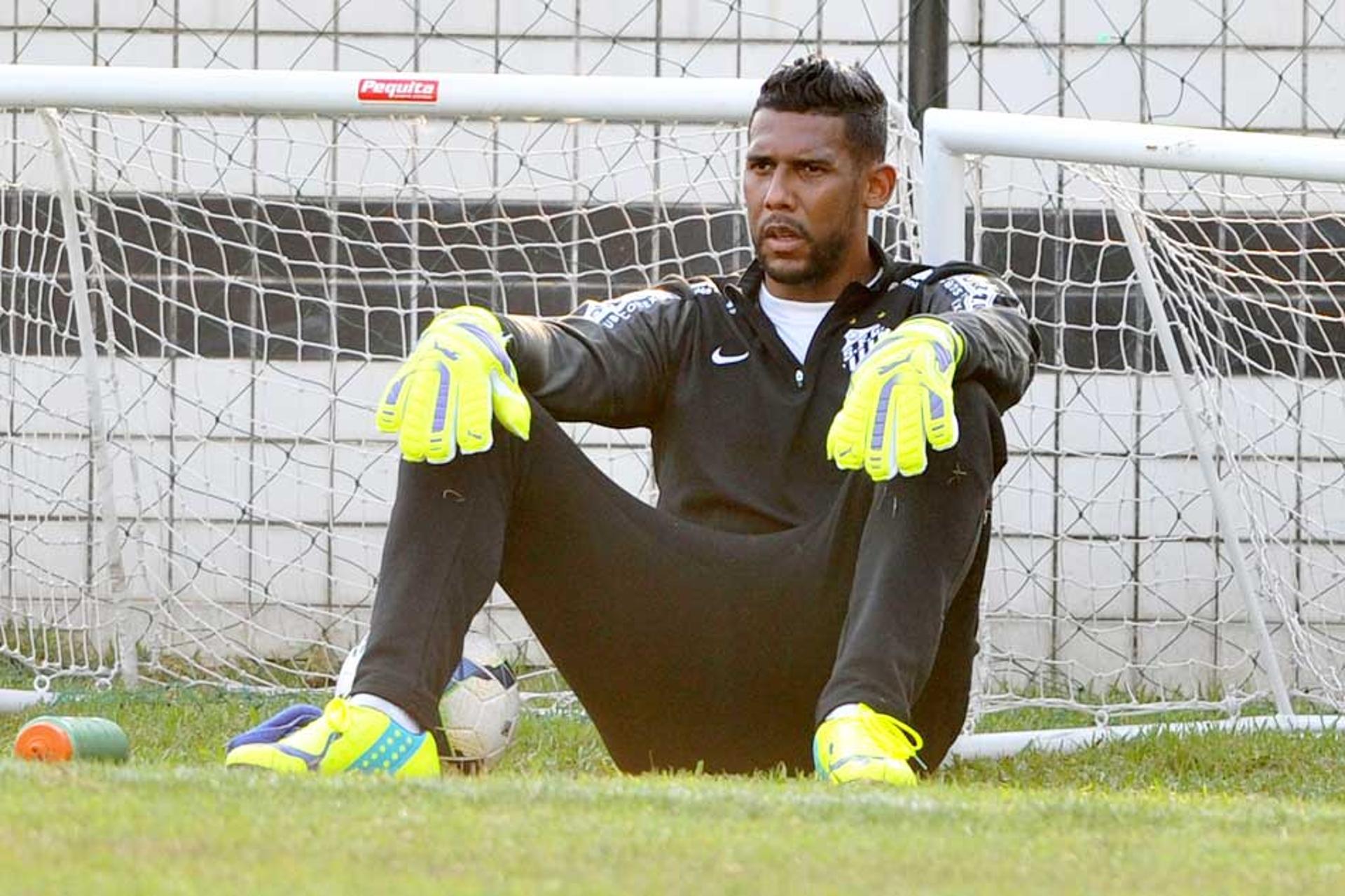 Aranha - Treino do Santos (Foto: Ivan Storti/ LANCE!Press)