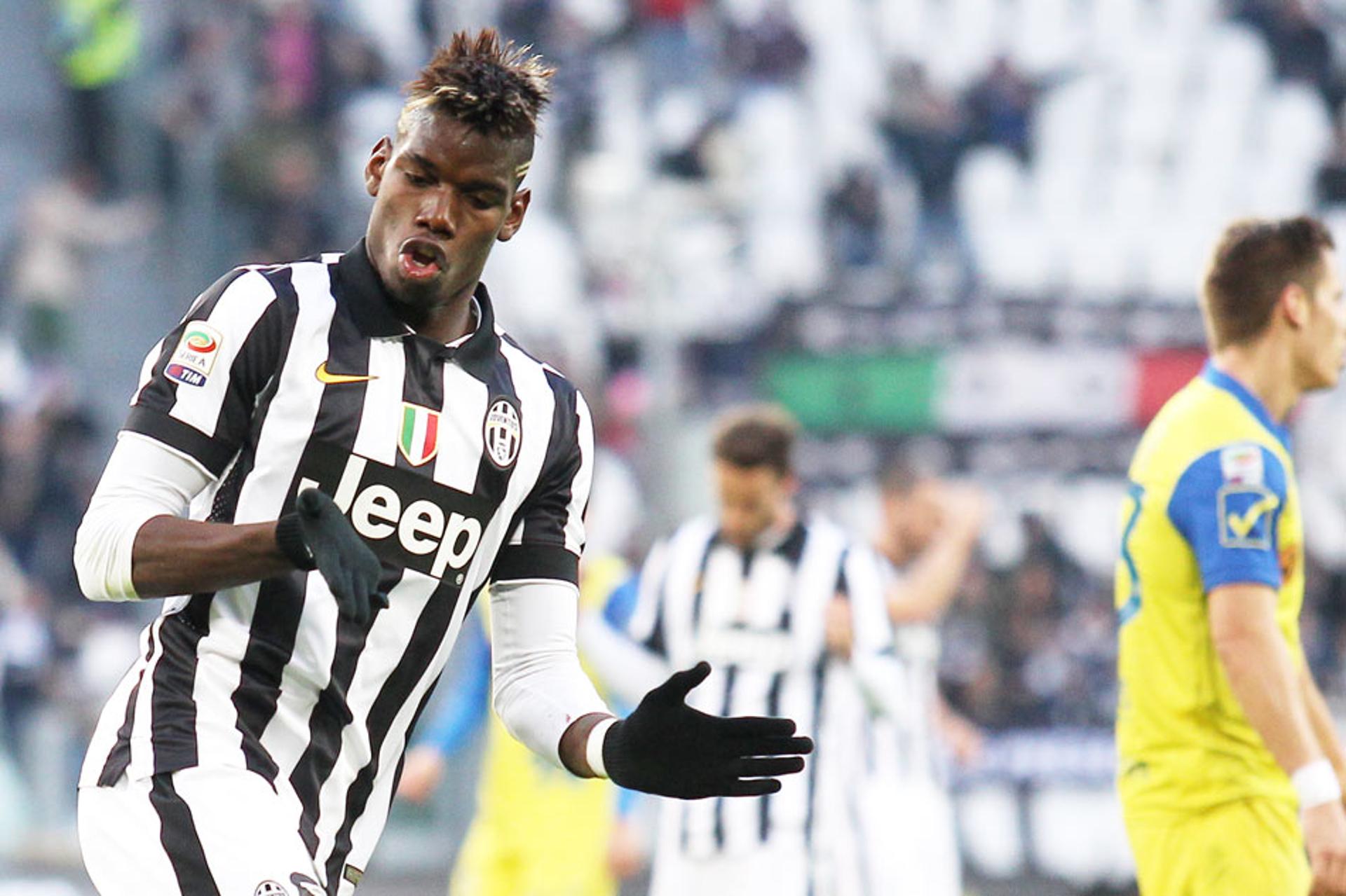 Juventus x Chievo - Pogba (Foto: Marco Bertorello/ AFP)