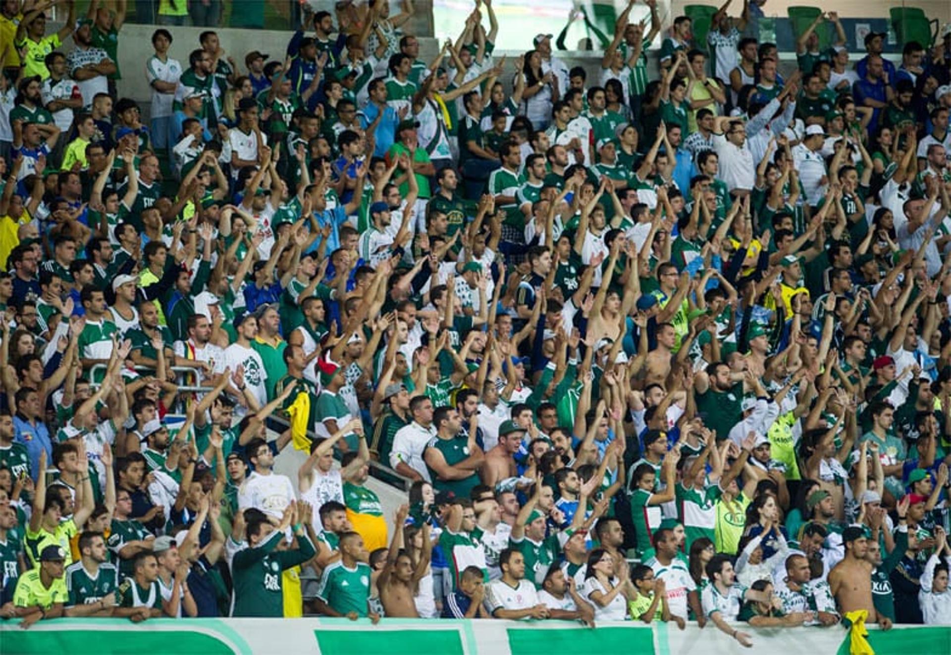 palmeiras x capivariano, torcida palmeiras (foto:Marcelo Machado de Melo / Fotoarena)