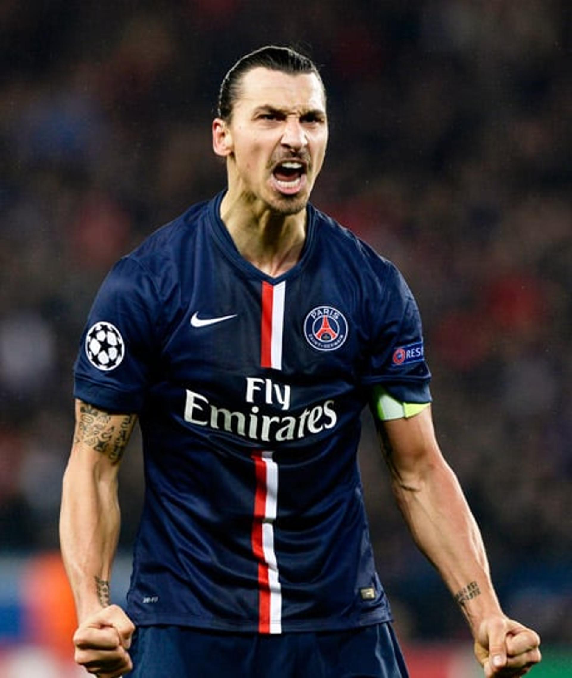 Zlatan Ibrahimovic - R$ 214 milhões (Foto: Franck Fife/ AFP)