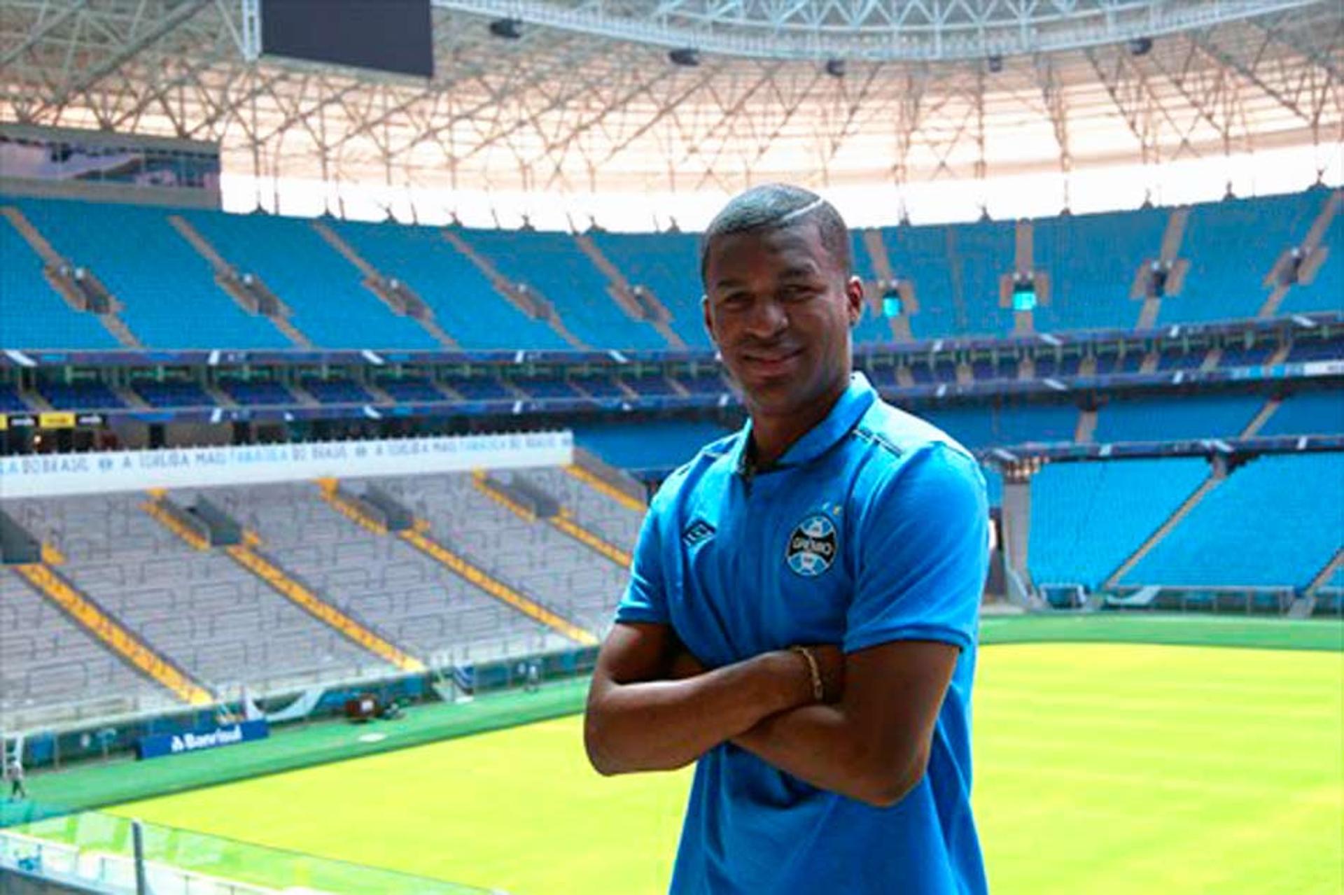 Erazo (Foto: Rodrigo Fatturi/Grêmio)