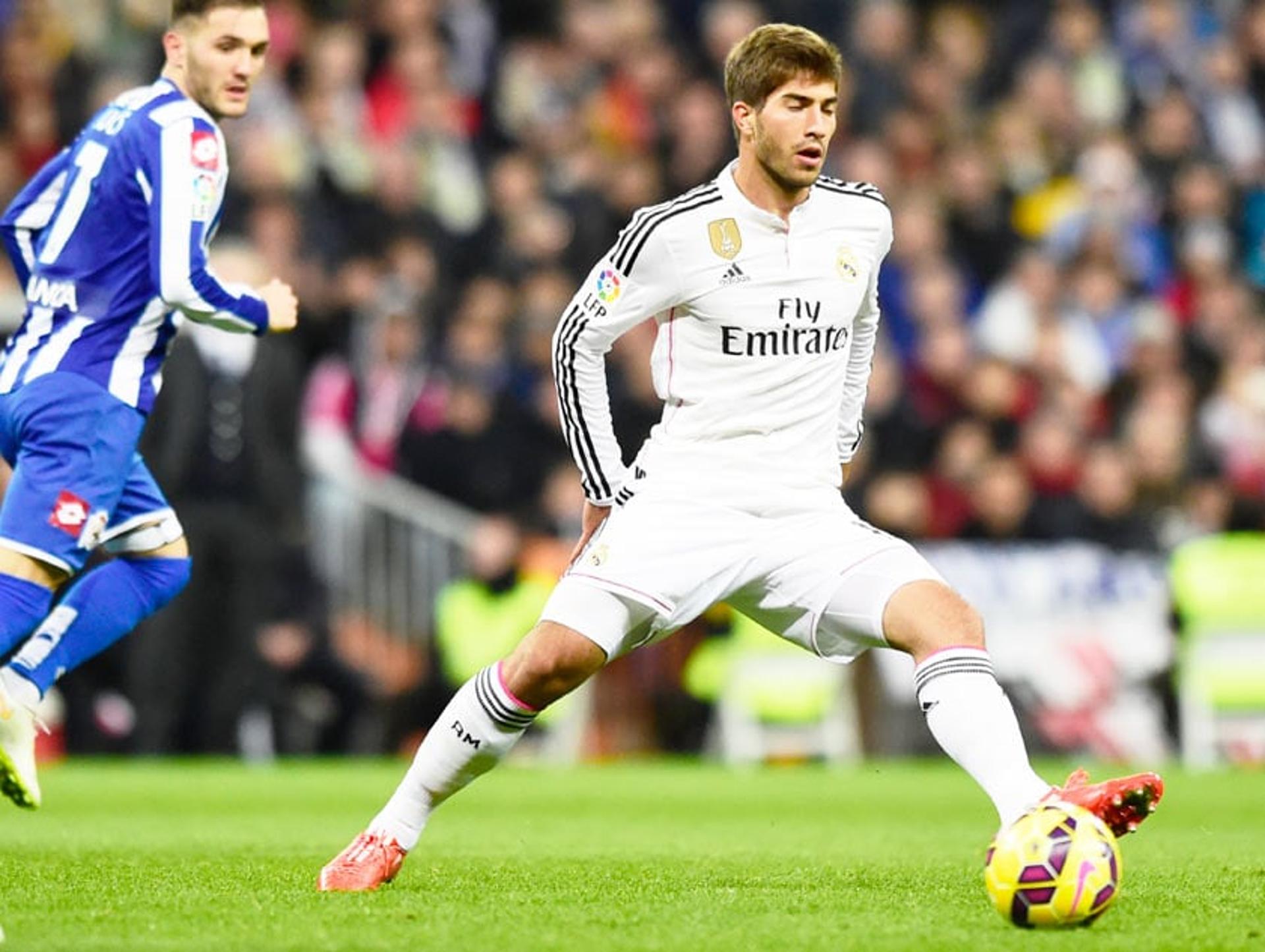 Lucas Silva - Real Madrid x Deportivo (Foto: Javier Soriano/ AFP)