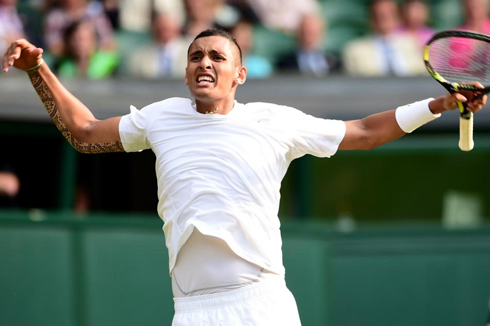 Nick Kyrgios - Torneio de Wimbledon (Foto: Carl Court/ AFP)