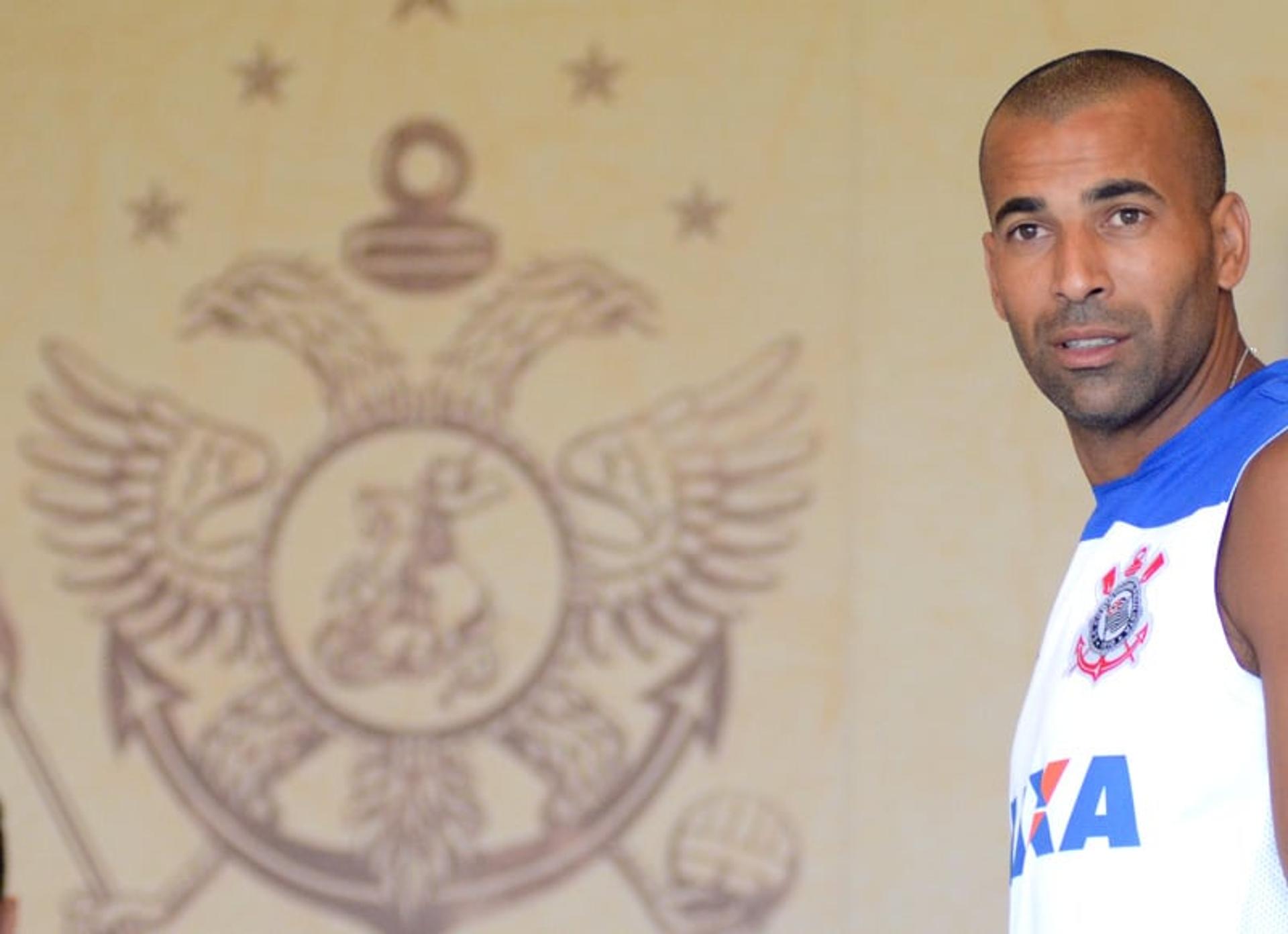 Emerson Sheik - Treino do Corinthians (Foto: Alan Moricy/ LANCE!Press)