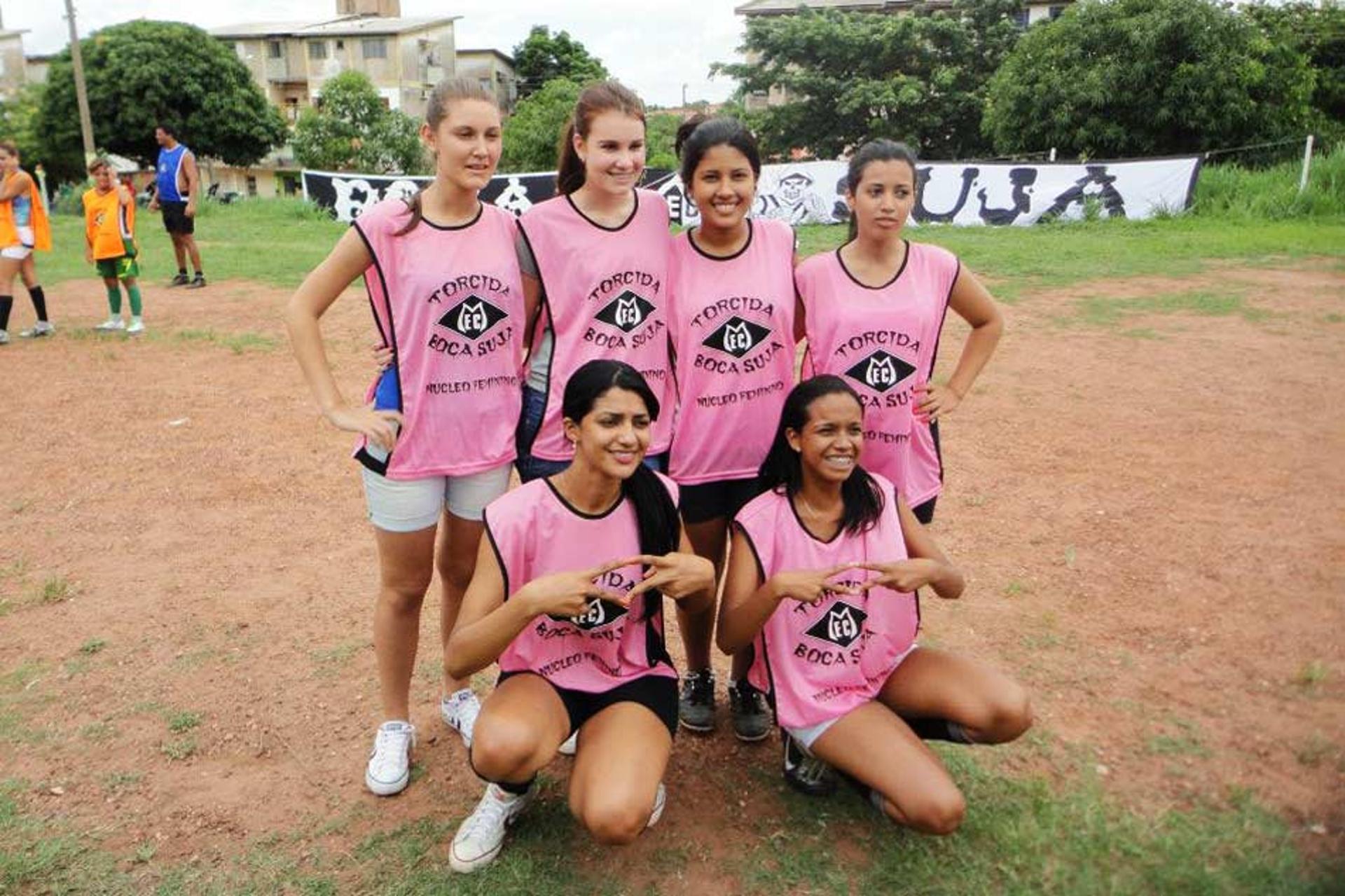 #pelofutebol - Leandra Ribeiro e Delton unidos na paixão pelo Mixto (Foto: Divulgação)