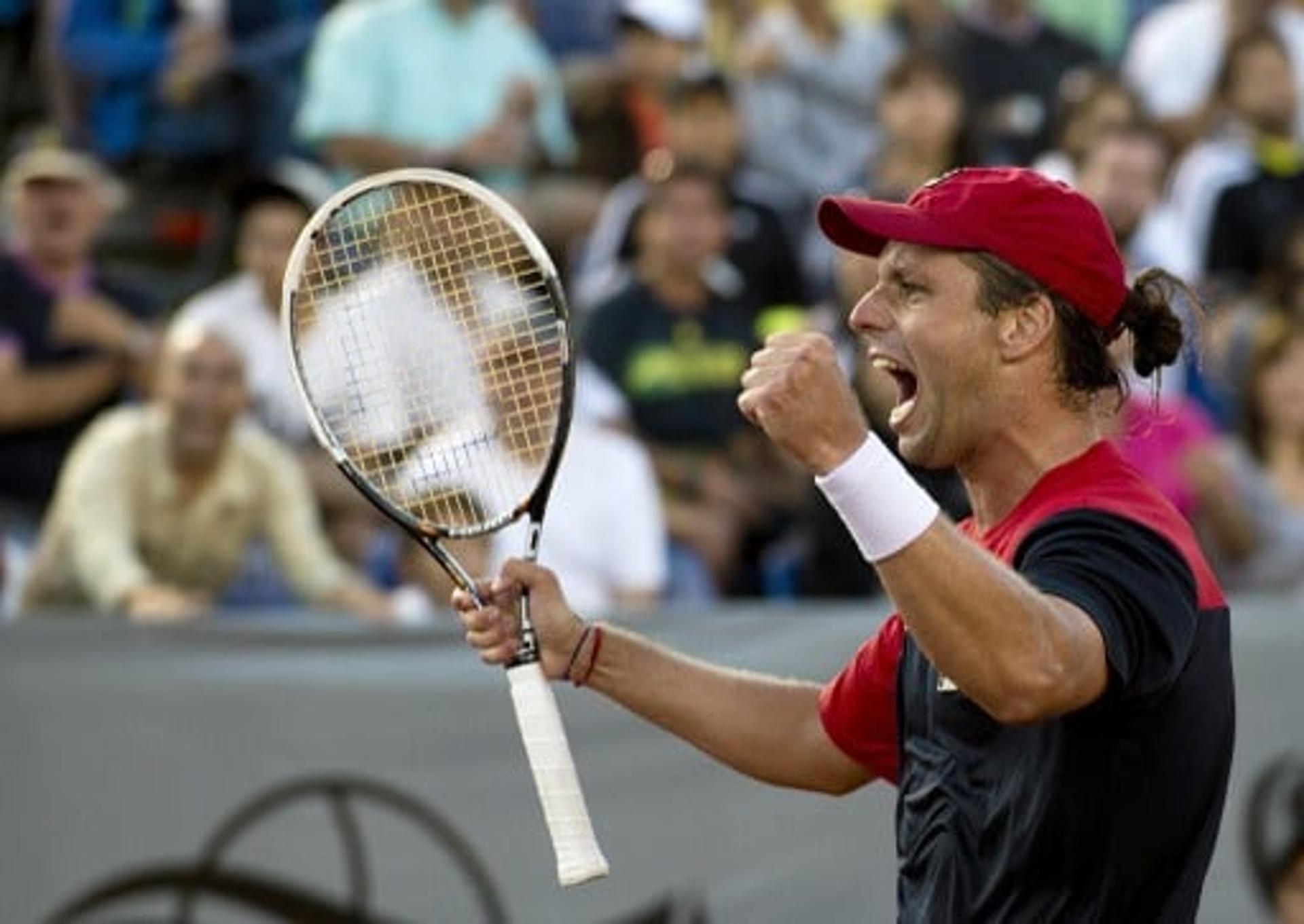 Horacio Zeballos em Viña del Mar - Tênis (Foto: AFP)