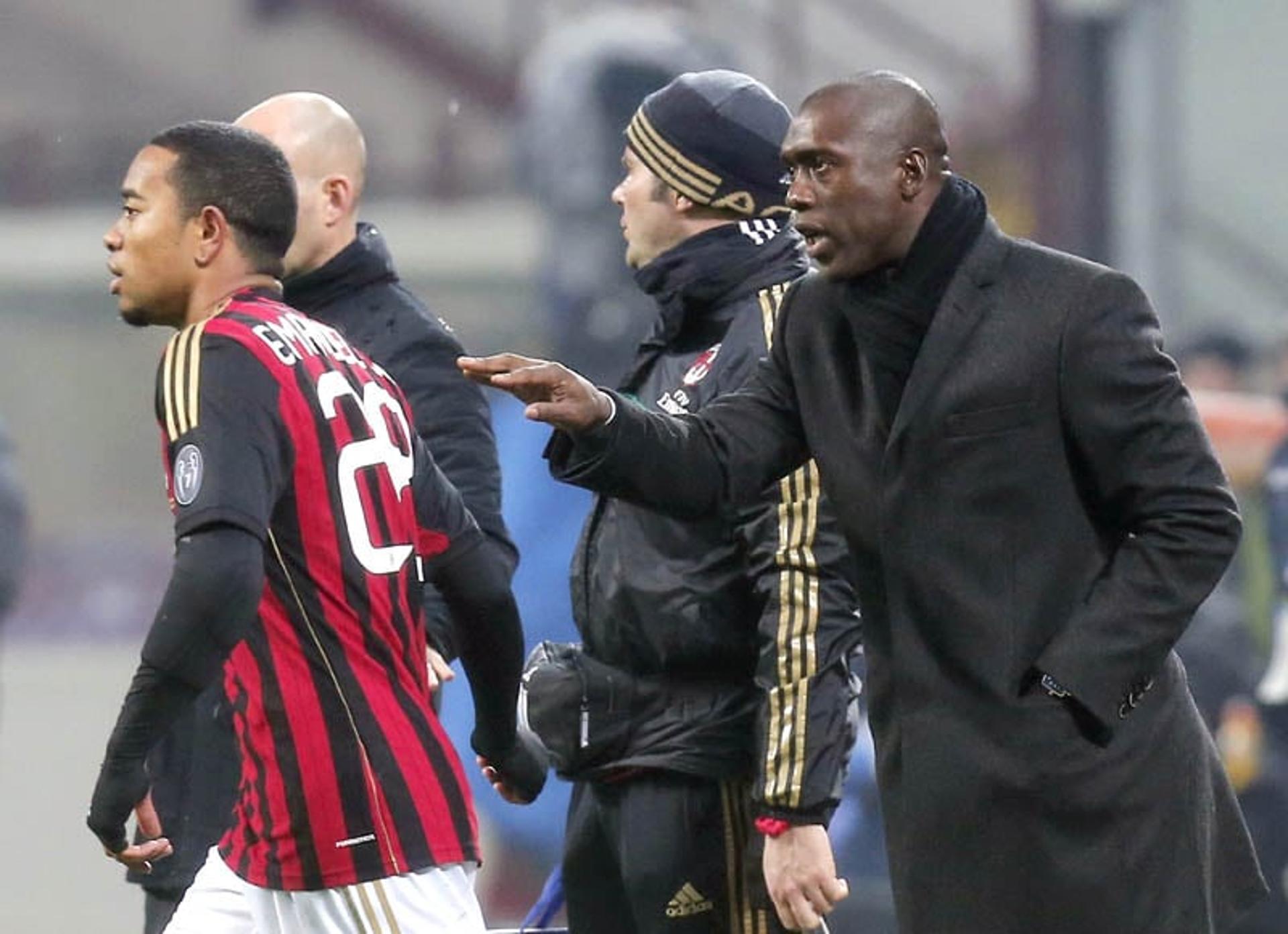 Seedorf - Milan x Verona (Foto: Marco Bertorello/ AFP)