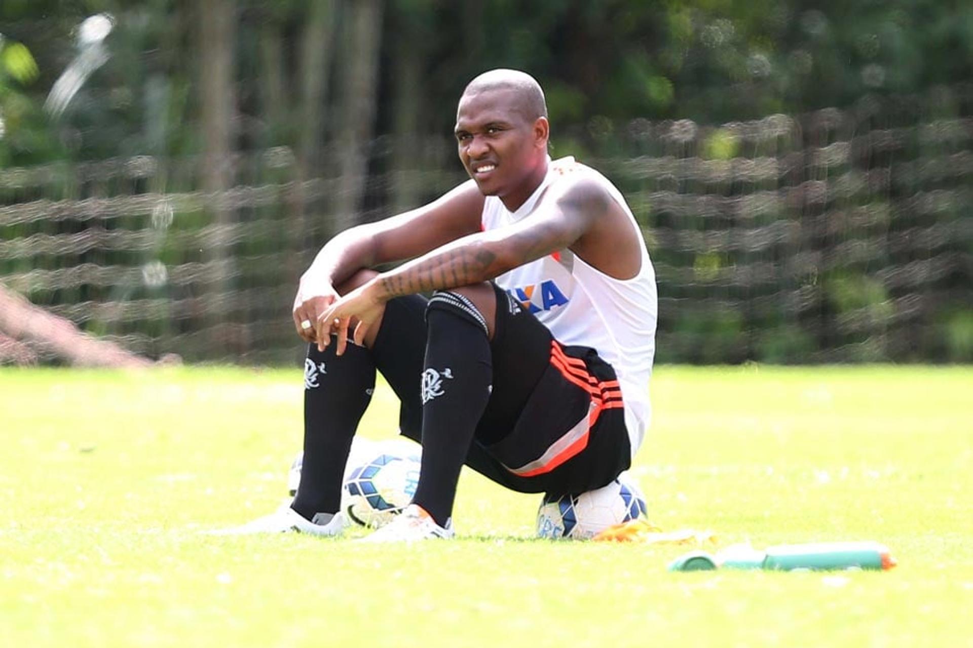 Samir - Treino Flamengo (Foto: Cleber Mendes/ LANCE!Press)