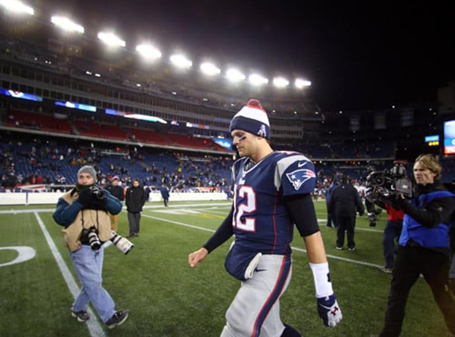 NFL - New England Patriots x Baltimore Ravens - Tom Brady (Foto: Elsa/AFP)