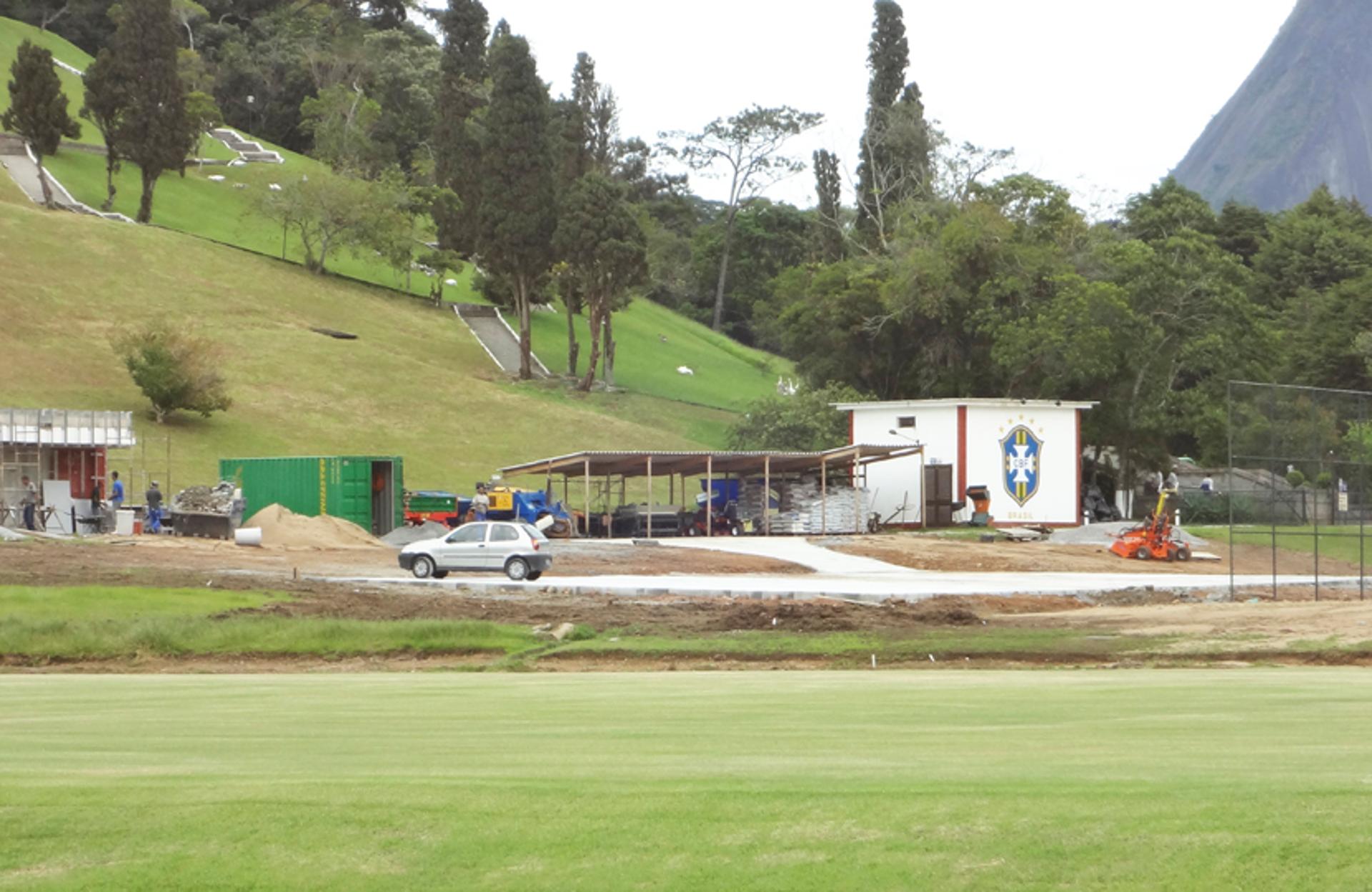 Exclusivo: Veja como está a reforma na Granja Comary, o CT da Seleção (Foto: Igor Siqueira)