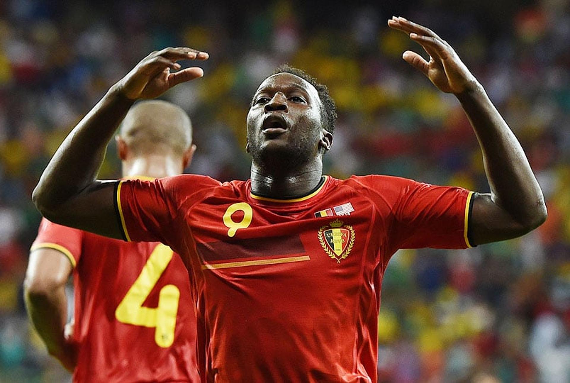 Bélgica x EUA - Gol de Lukaku (Foto: Francisco Leong/AFP)