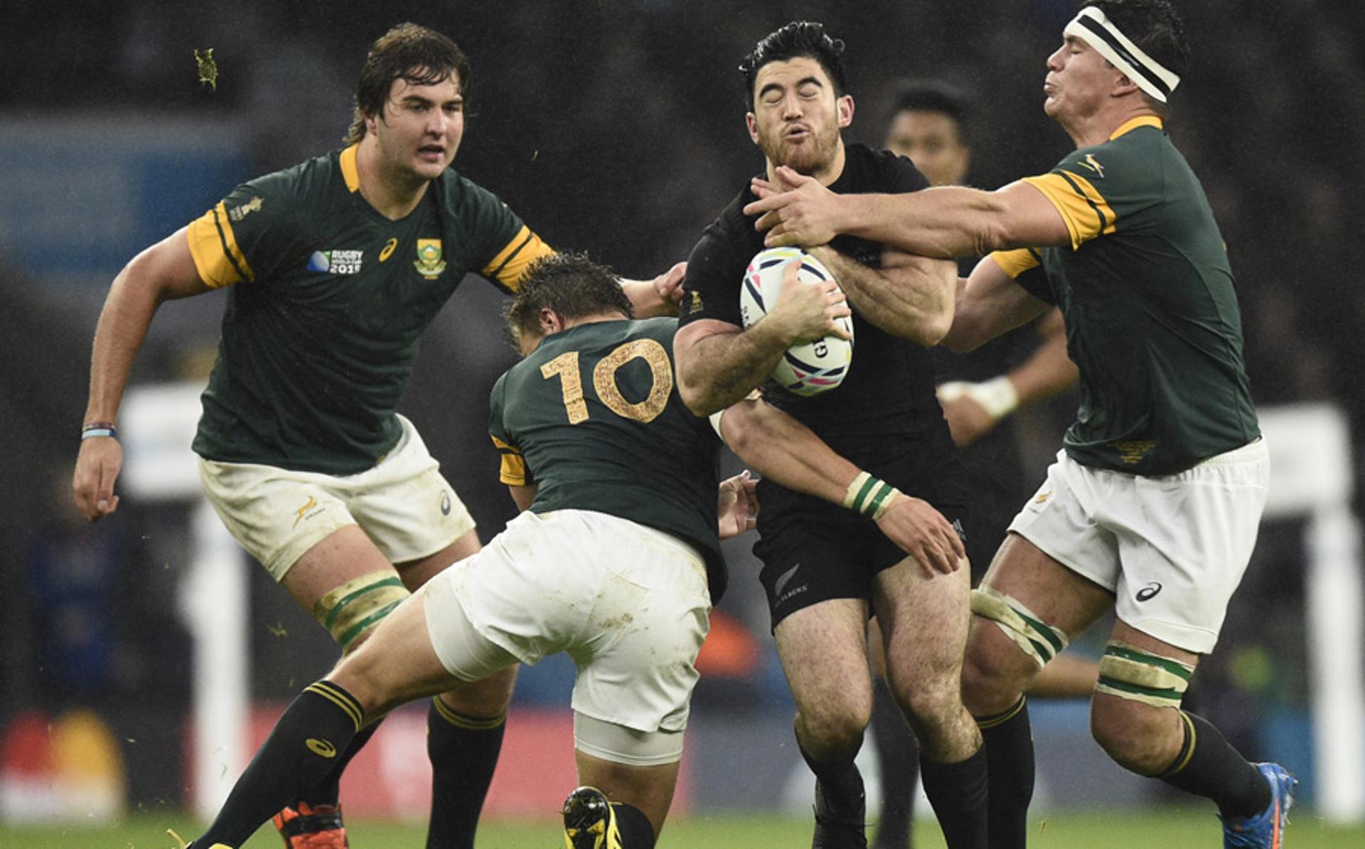 Copa do Mundo de Rugby - Nova Zelandia x Africa do Sul (Foto: AFP)