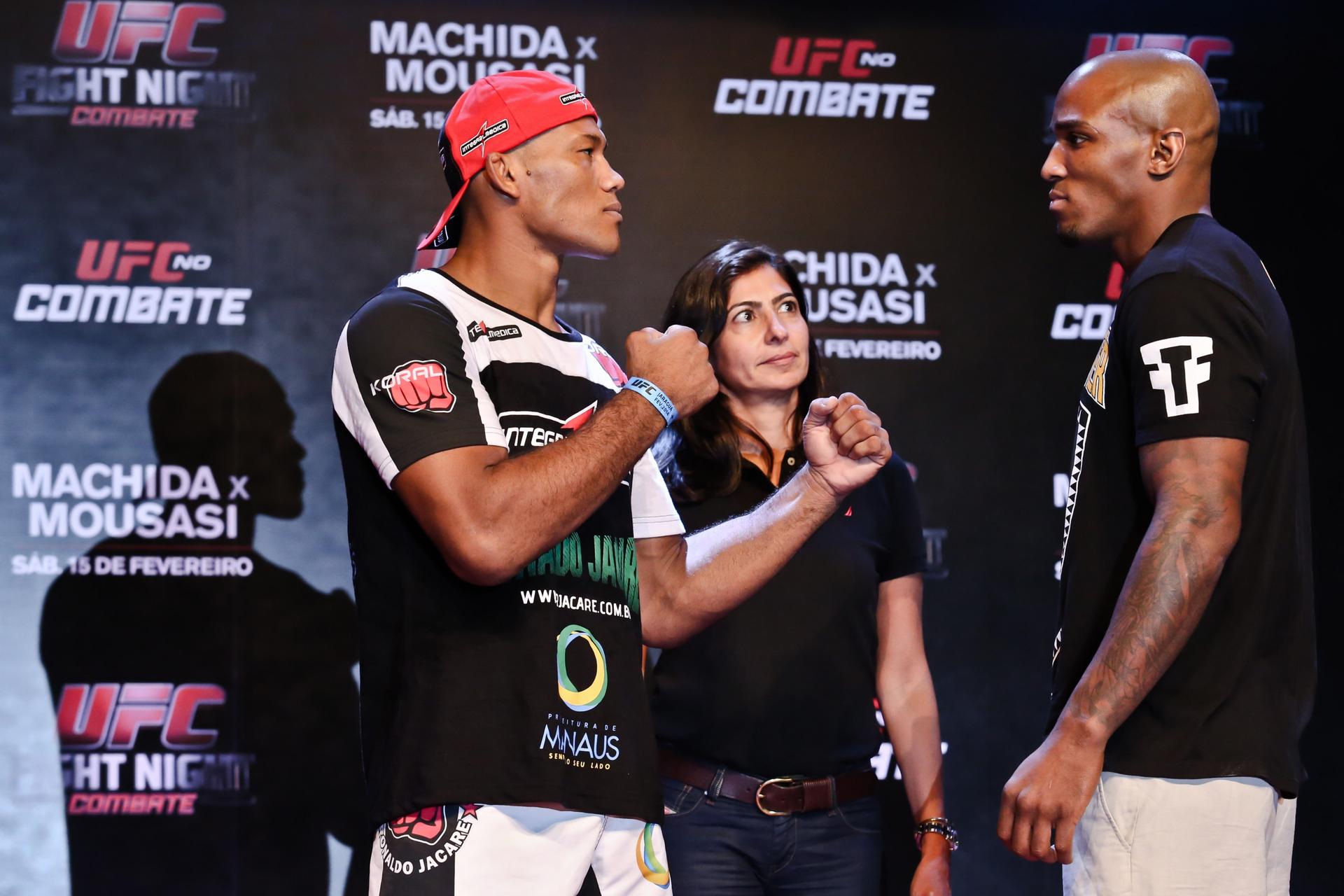 Ronaldo Jacaré x Francis Carmont (FOTO: Wander Roberto/UFC)