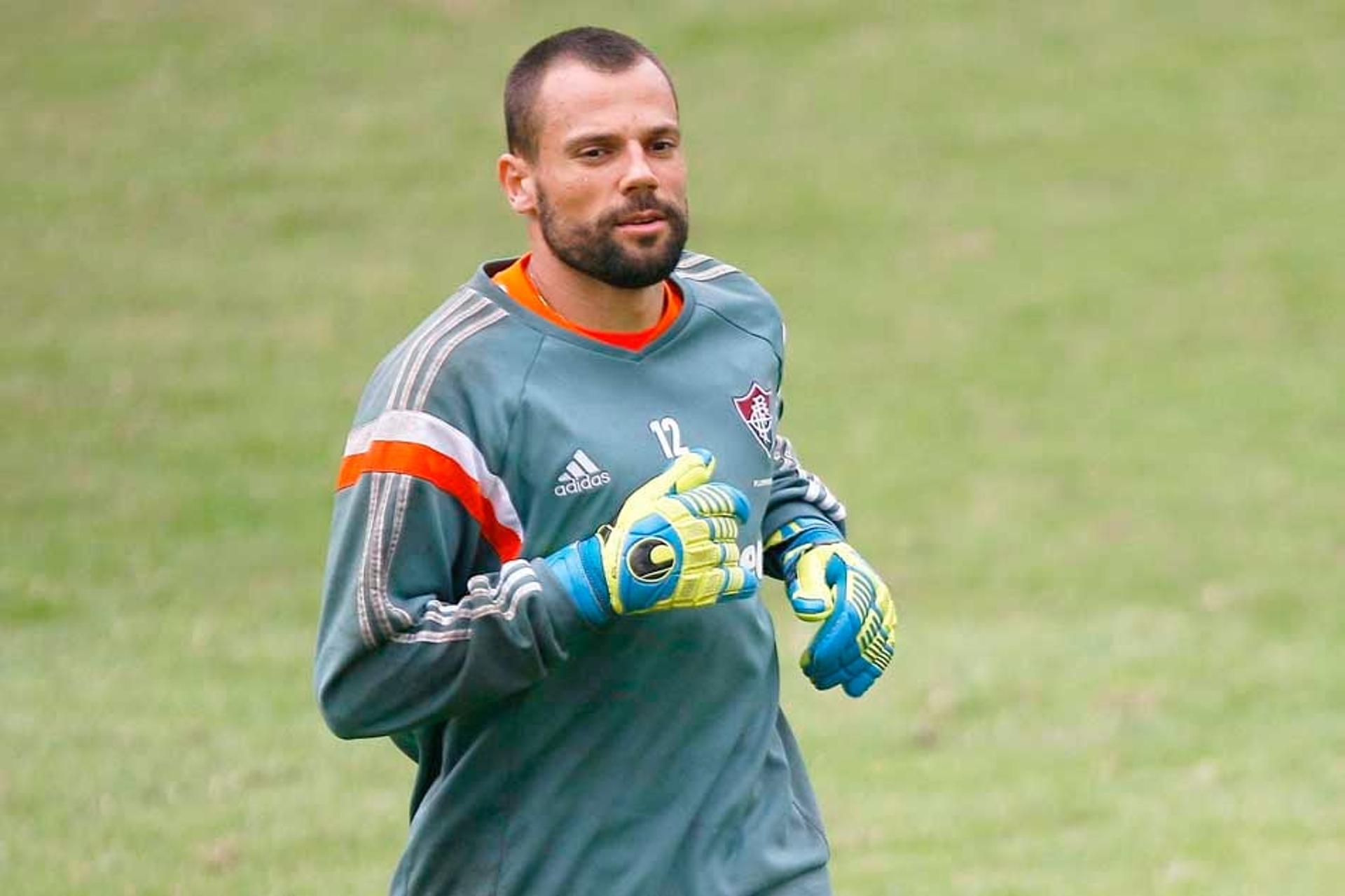 Diego Cavalieri - Treino do Fluminense (Foto: Bruno de Lima/LANCE!Press)